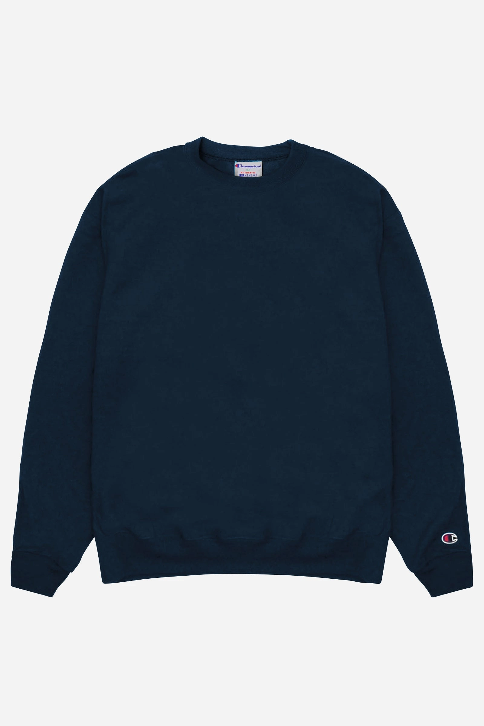 Champion - 9oz Crewneck - Navy Snuggle Fit Basic Layering