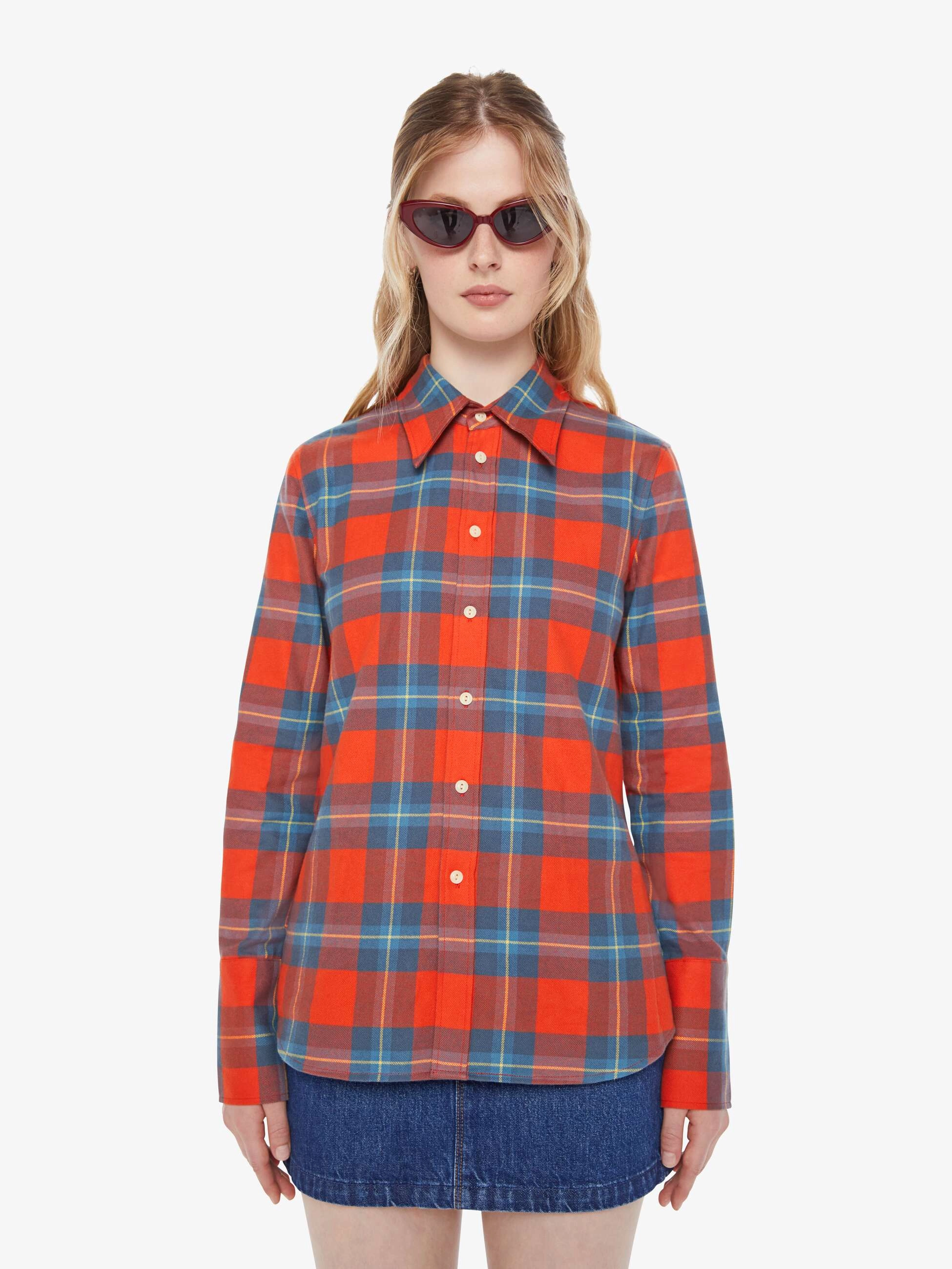 Chloe Fineman x MOTHER The Mayday - Checked In Lightweight Wear Quick Dry Construction