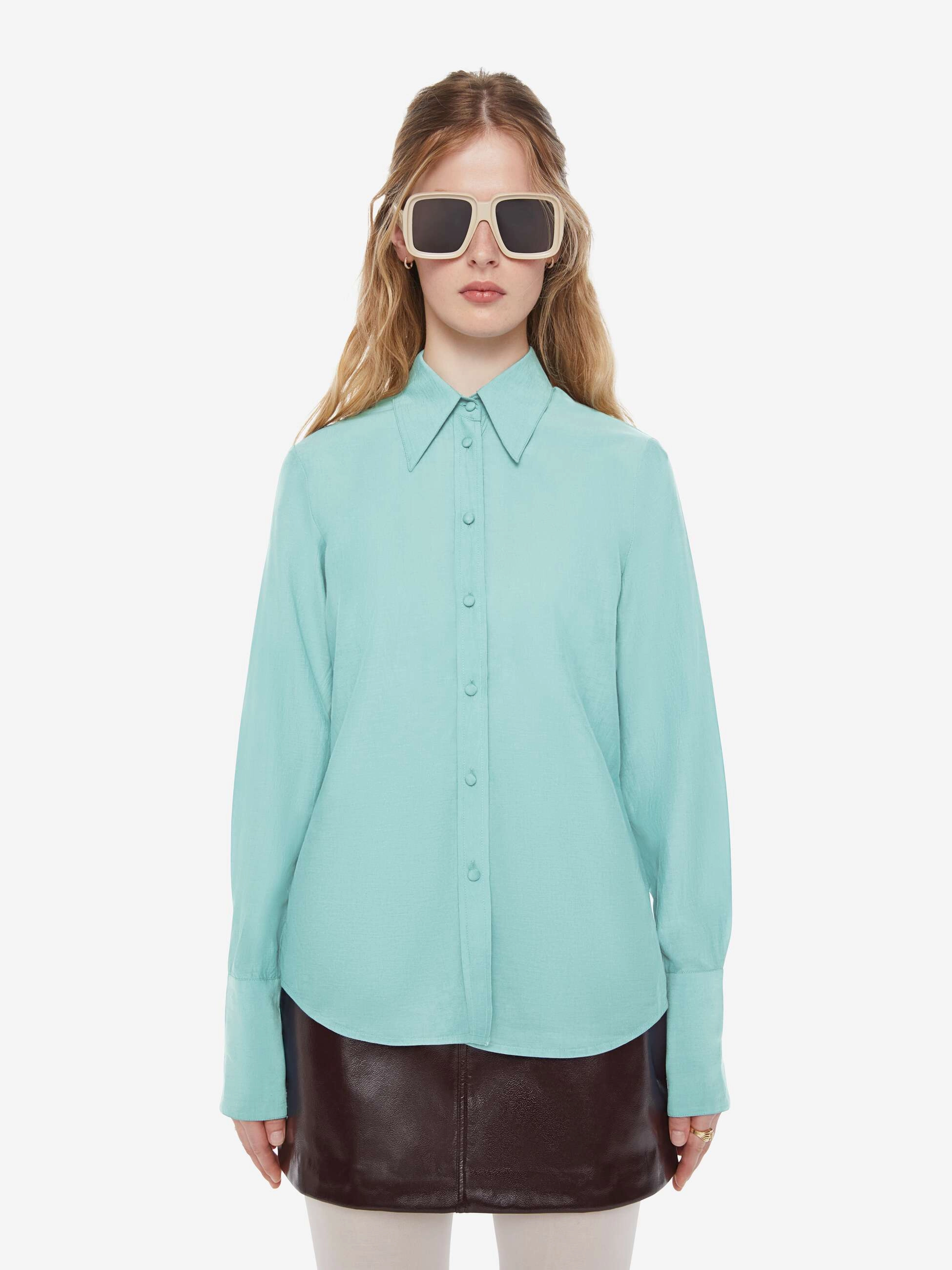 Chloe Fineman x MOTHER The Mayday - Fly Me Out Larkspur Casual Design Trend-Driven