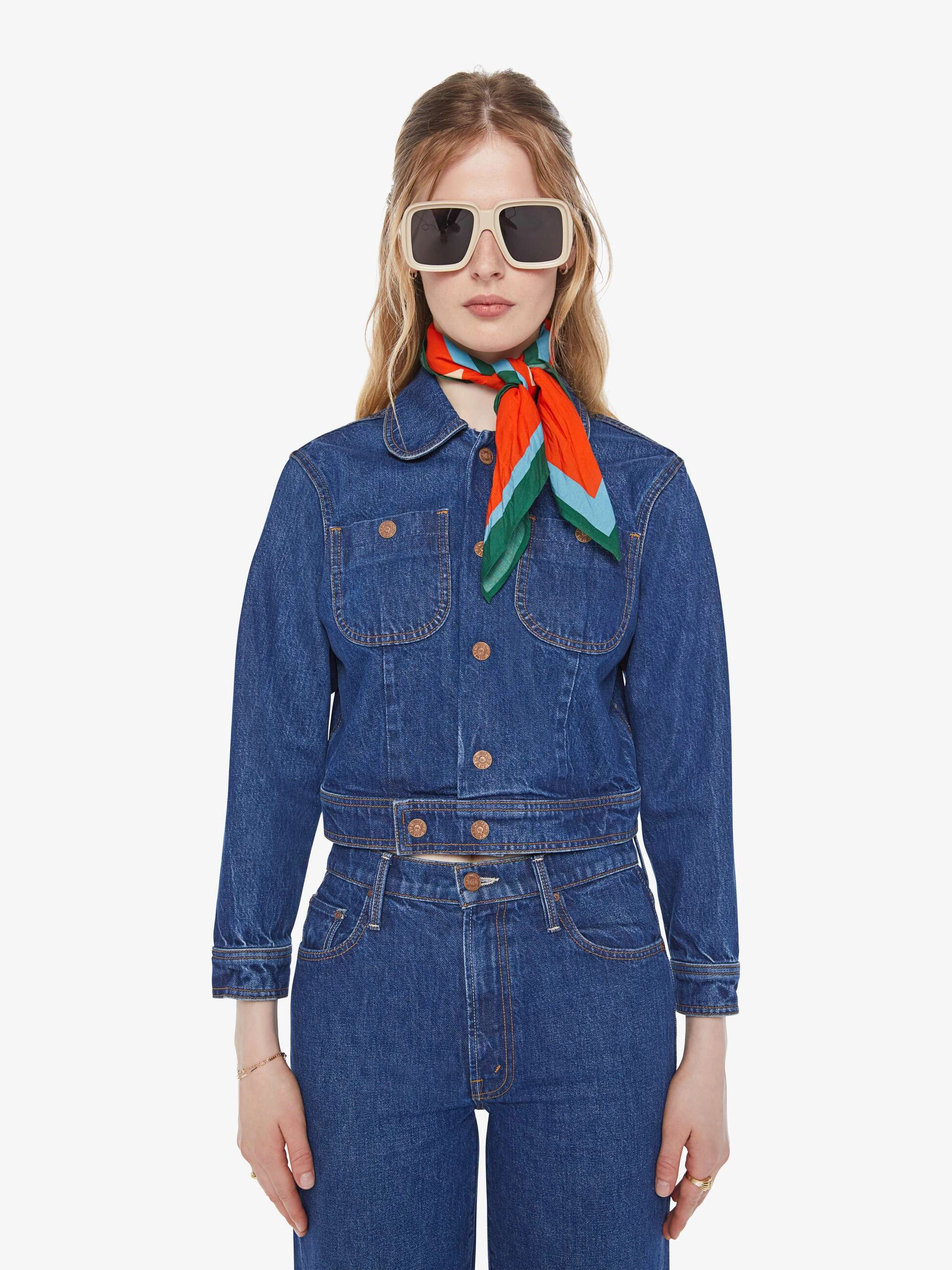 Clean Fit Noise Free Movement Chloe Fineman x MOTHER The Wingman - Cabin Fever