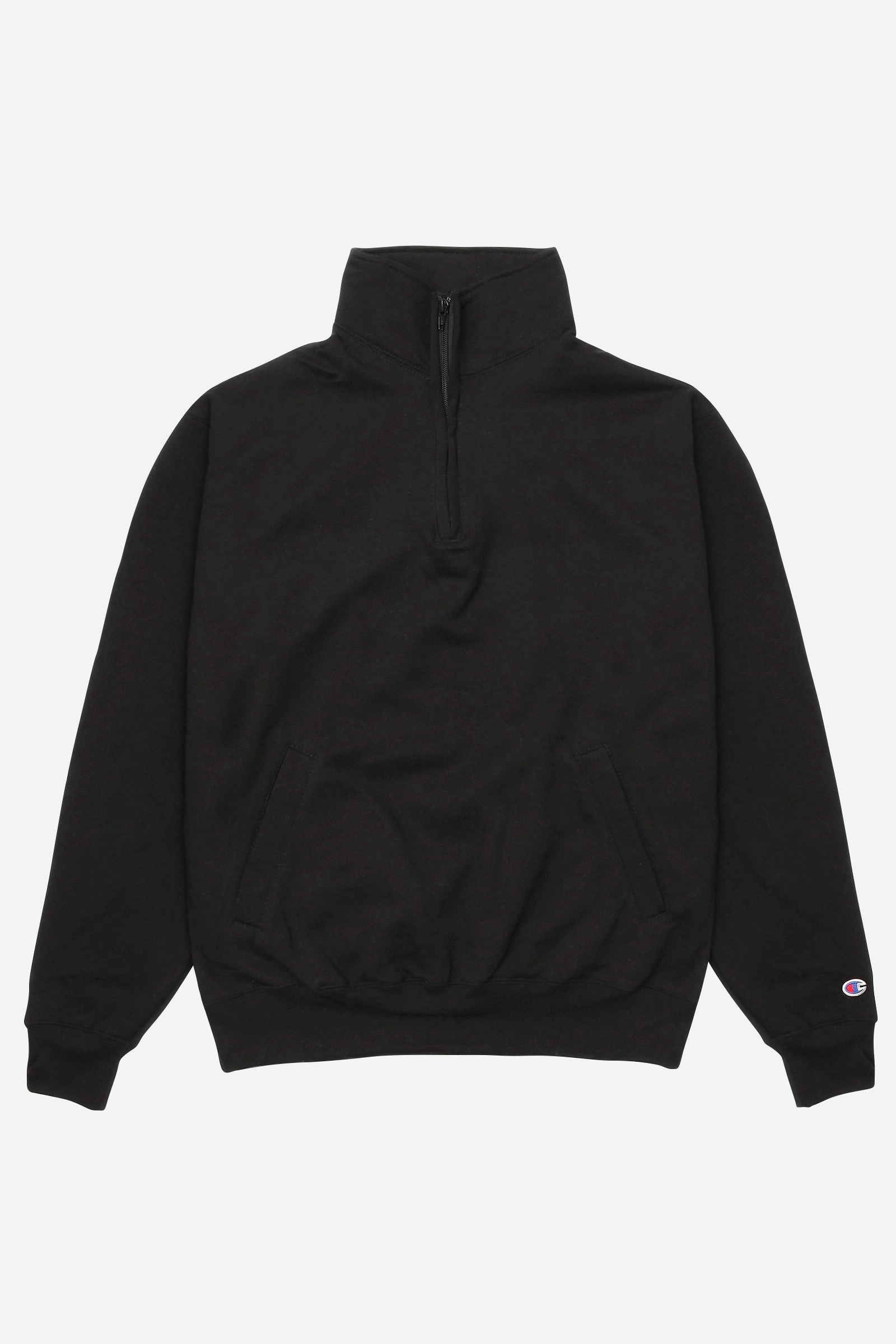 Winter Layering Champion - 9oz Quarter Zip - Black