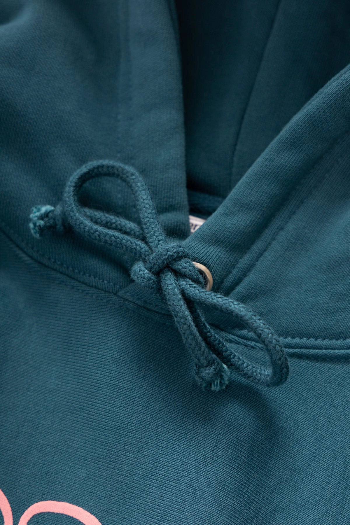 High Twist Yarn Structure Light Warmth Service Works - Arch Logo Hoodie - Petrol