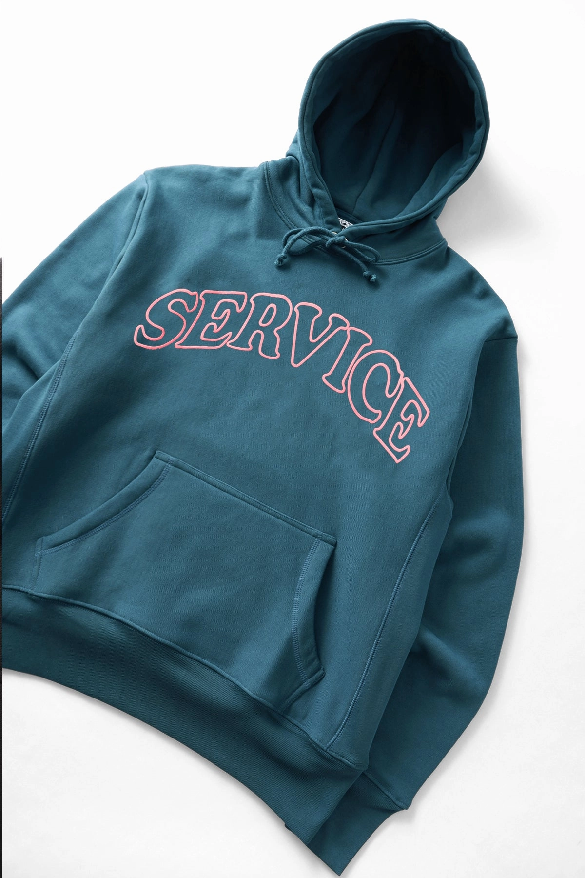 Casual Ease Service Works - Arch Logo Hoodie - Petrol
