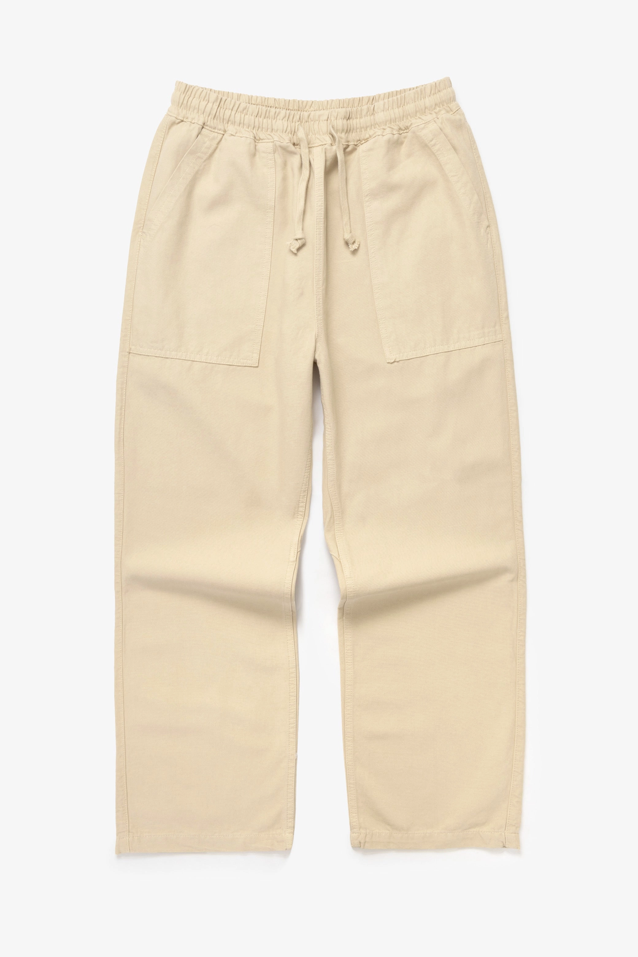 Double Stitched Seams Soft Stretch Service Works - Classic Chef Pants - Pale Khaki