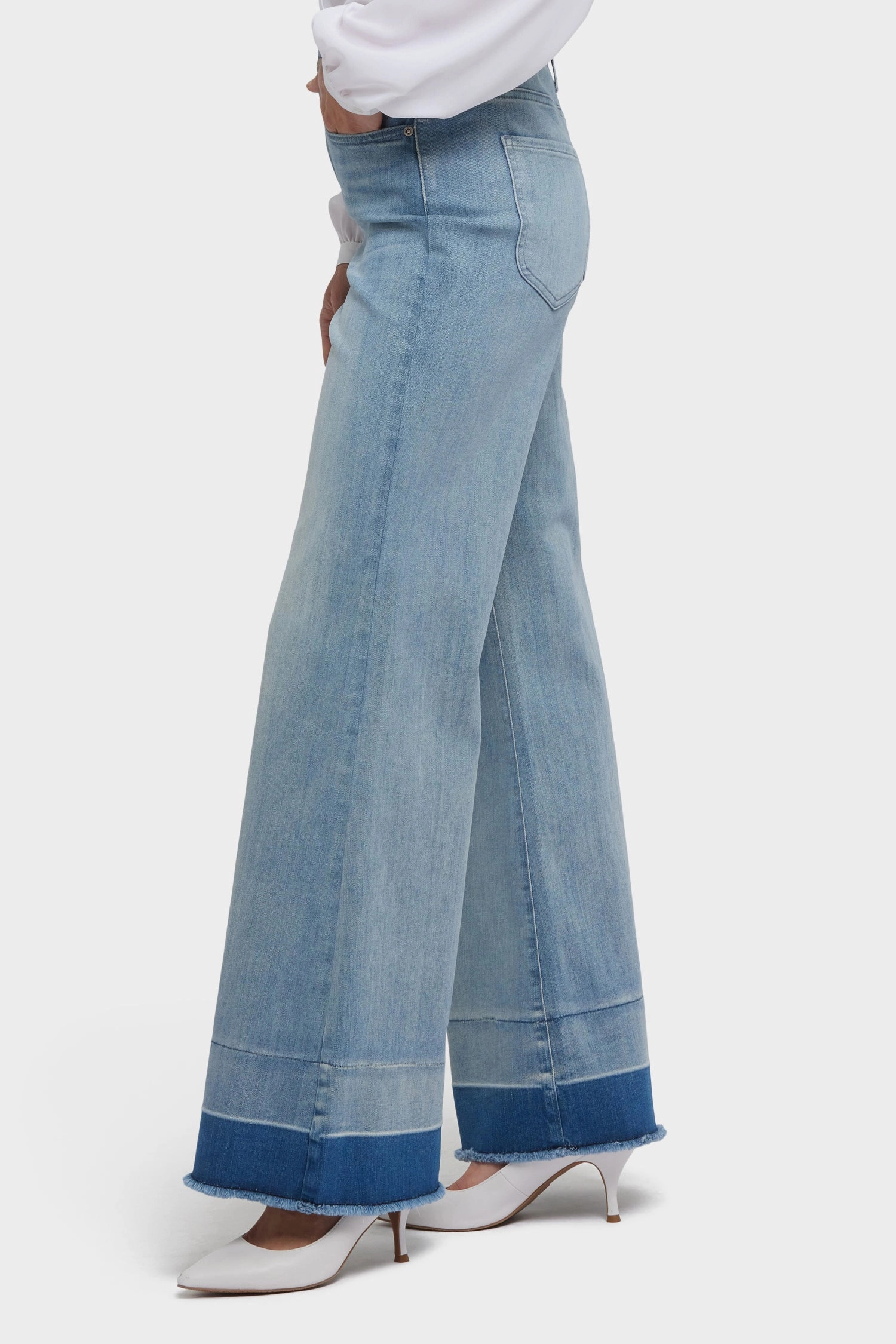 Mia Palazzo Jeans - Light Paradise Effortless Style Fit Anytime