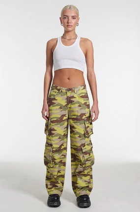Release Jeans - Camo Comfortable Waistband Style Neutral