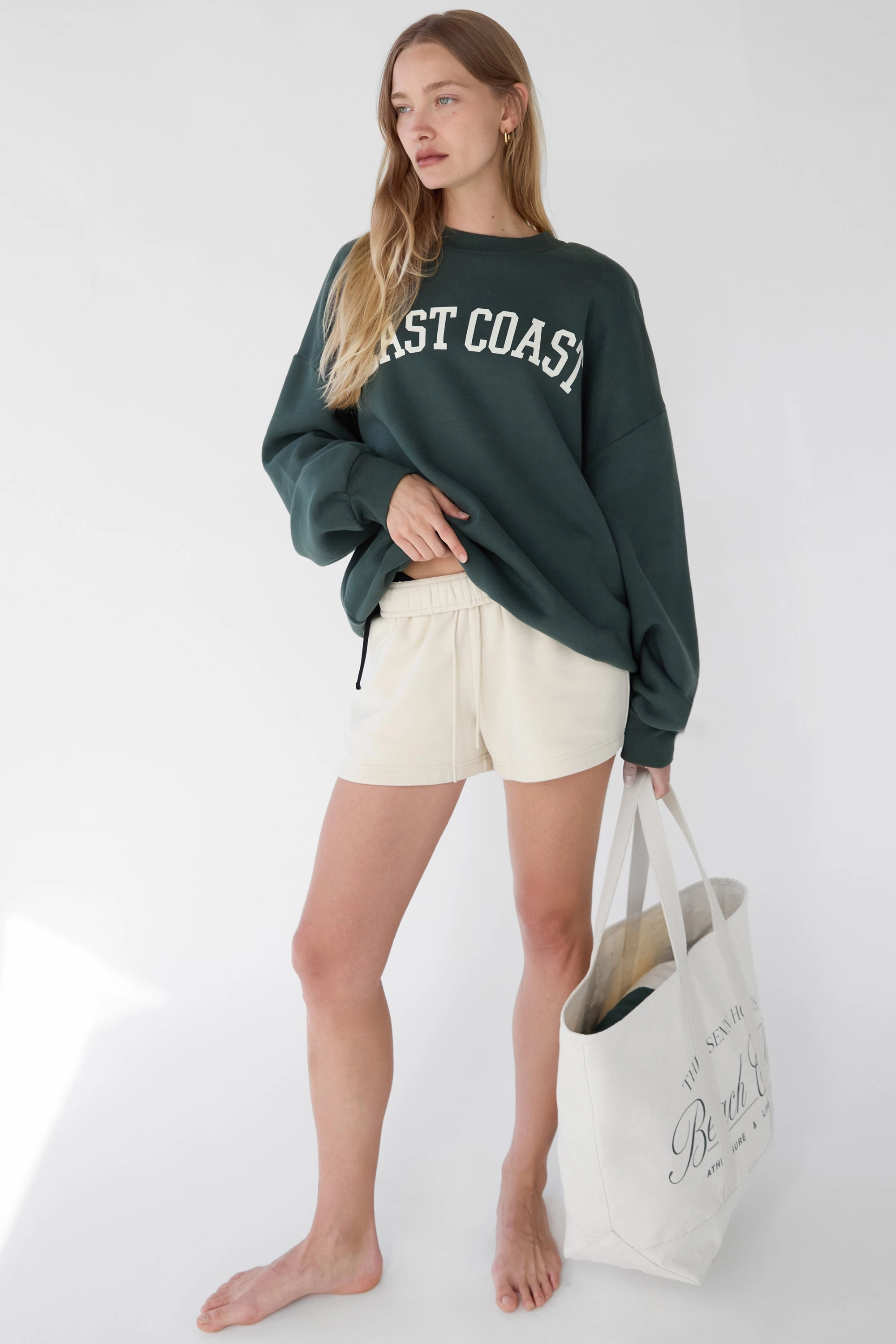 COTTON DRAWSTRING WAIST SHORT CompactPackable