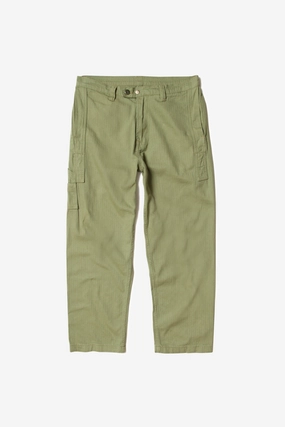Perfectly Fit Ultimate Comfort Blacksmith - Herringbone Easy Pants - Light Olive