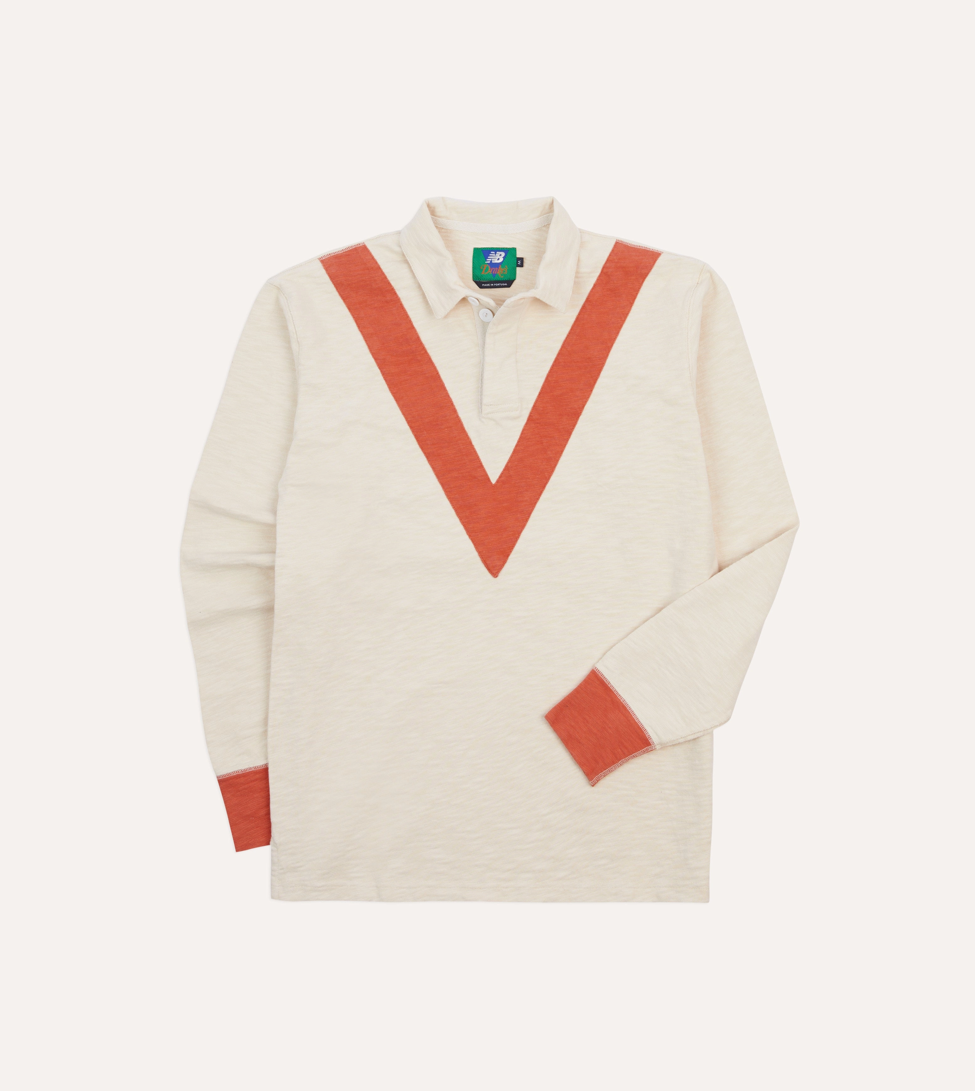 Reinforced Shoulders Flexible Movement Drake??s and New Balance '82 Flam?? Rugby Shirt