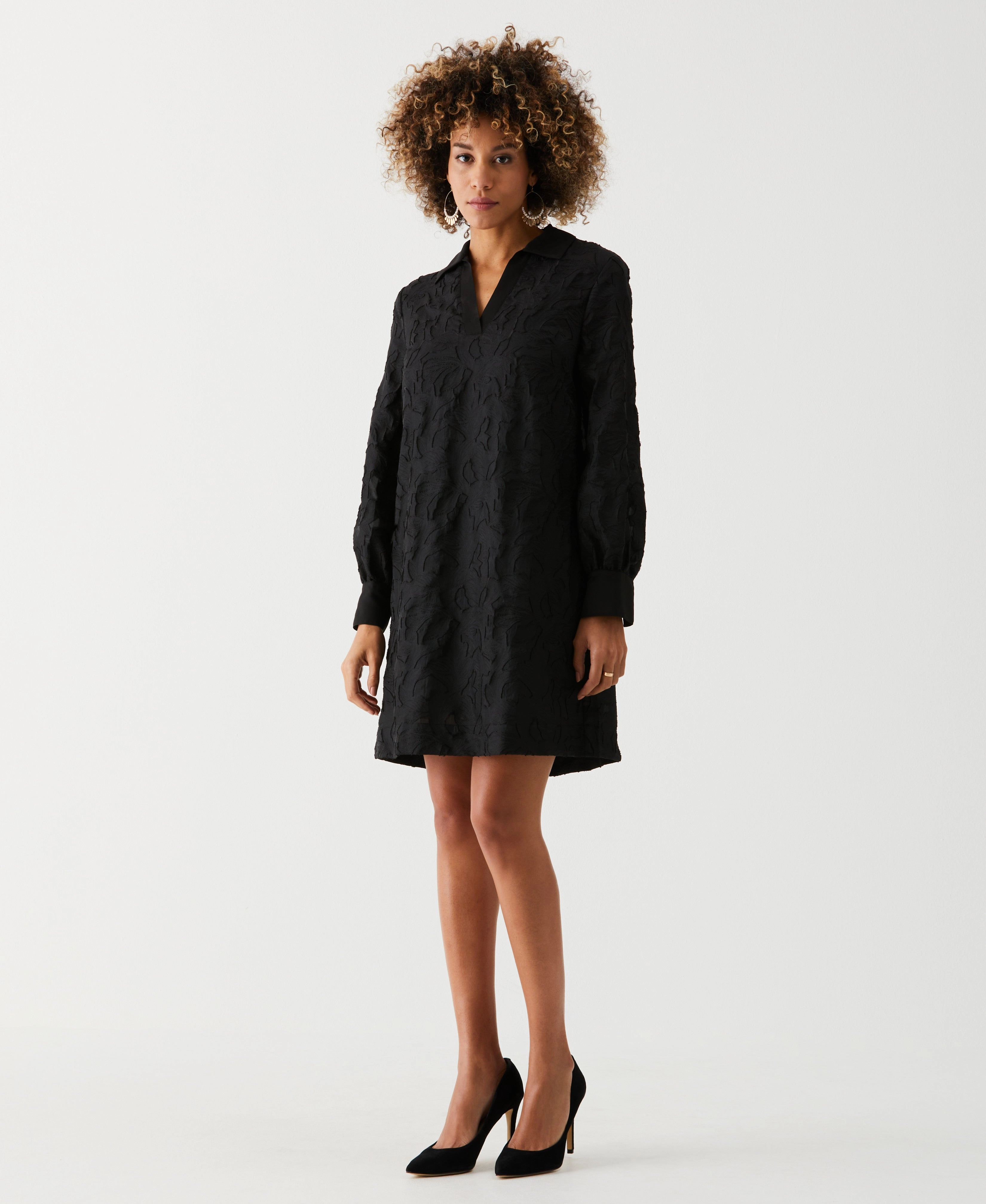 Clip Organza A-Line Dress Casual Look Perfect Layering