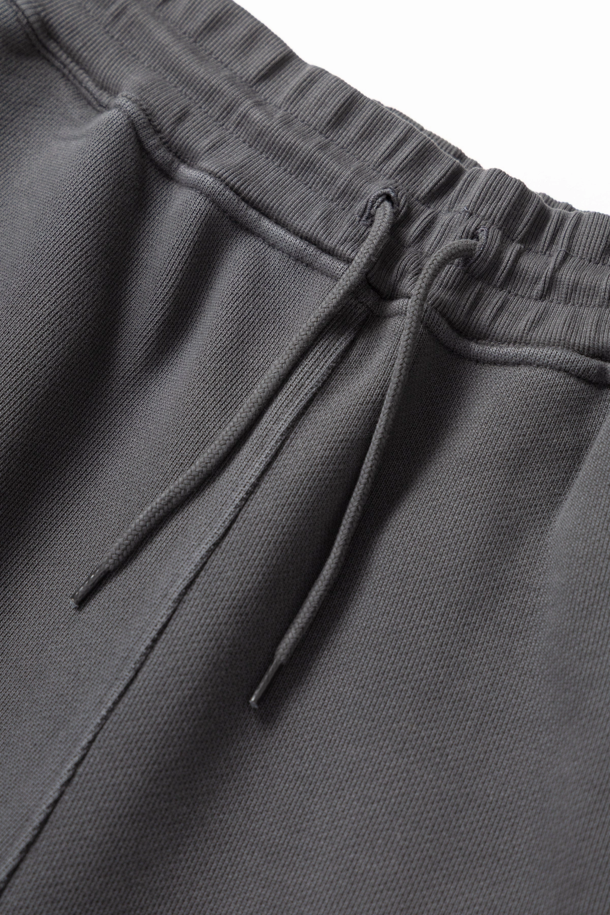 Power Goods - Loopback Sweat Shorts - Washed Black Easy Fit
