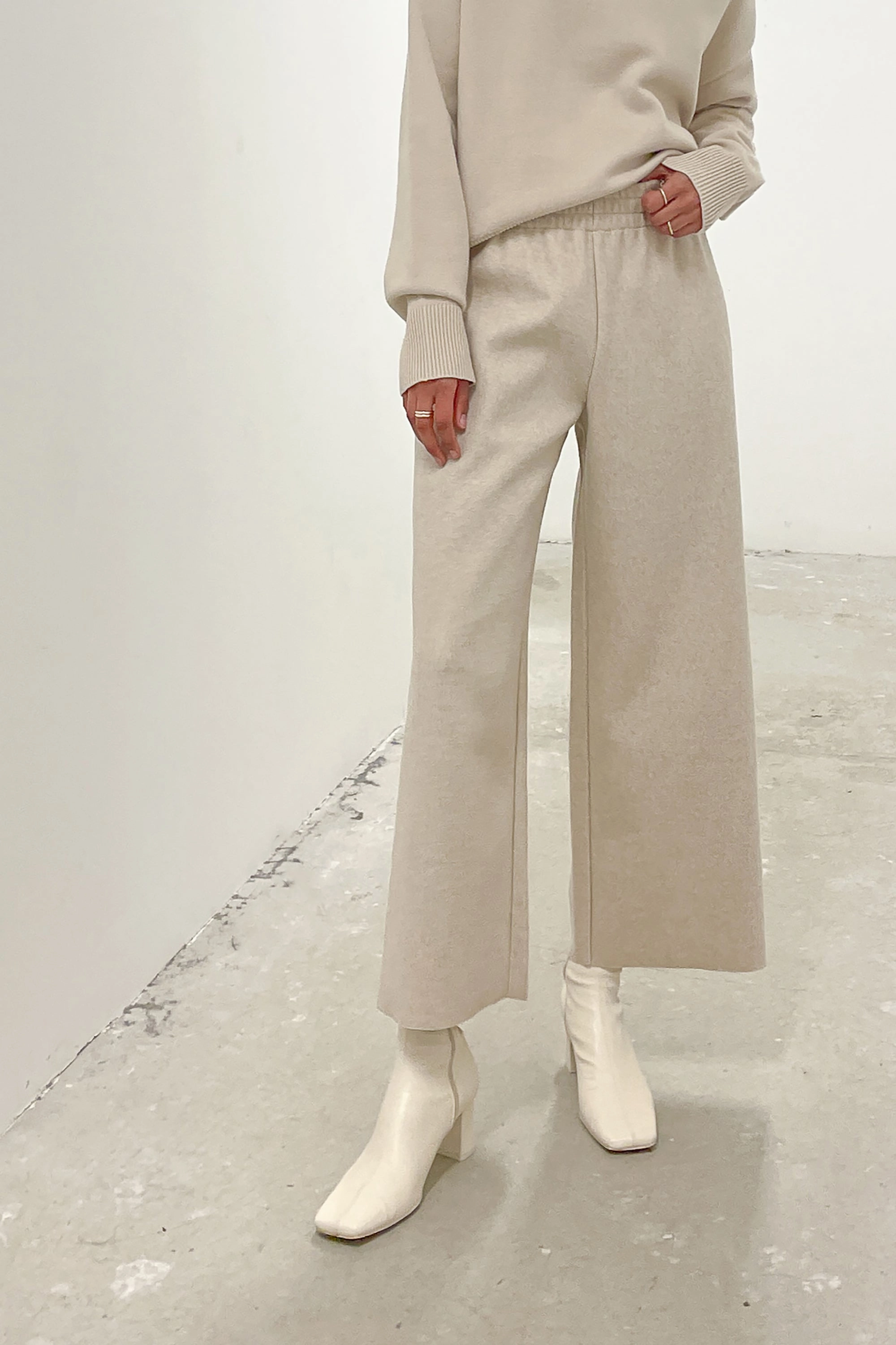 BLANKET PANT Quality Material Side slits