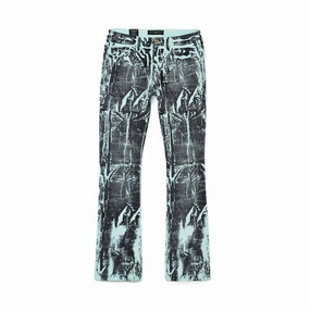 Edgy Design Cult's Lenny Bootcut 603 Jeans in Powder Blue