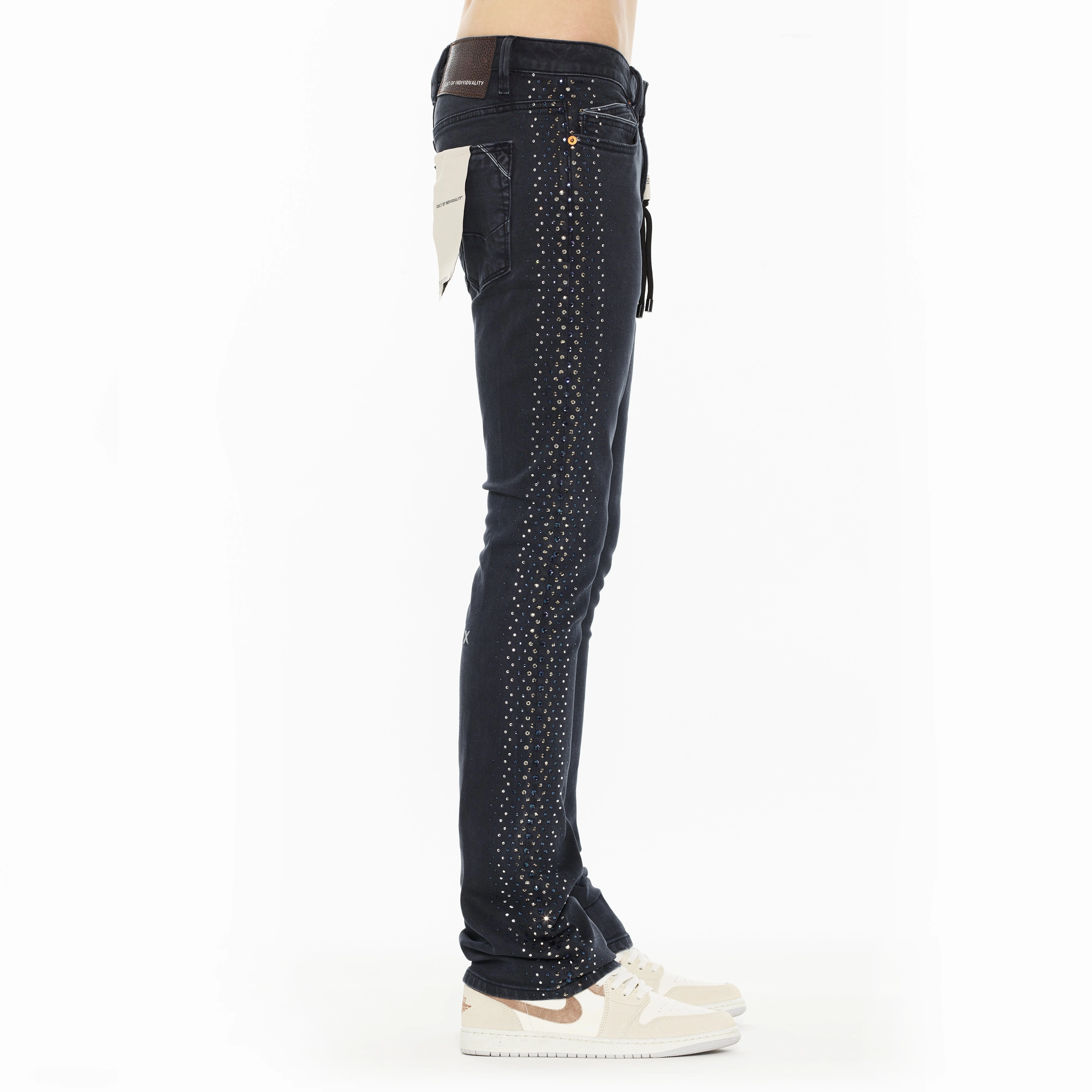 Cult x El Alfa Premium Lenny Bootcut 603 Jeans in Noir Subtle Palette Unisex Look