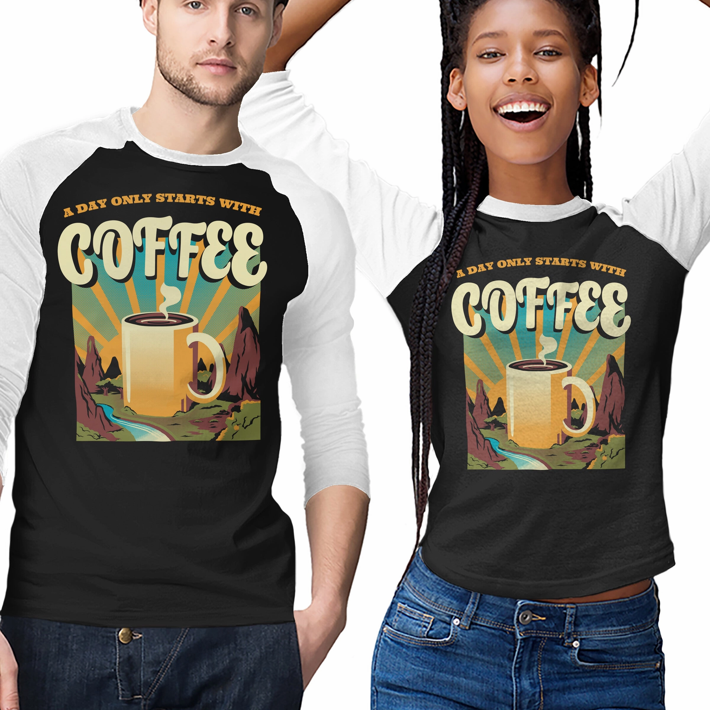 Perfect Layer Chic and Cozy Wear Good Morning Coffee