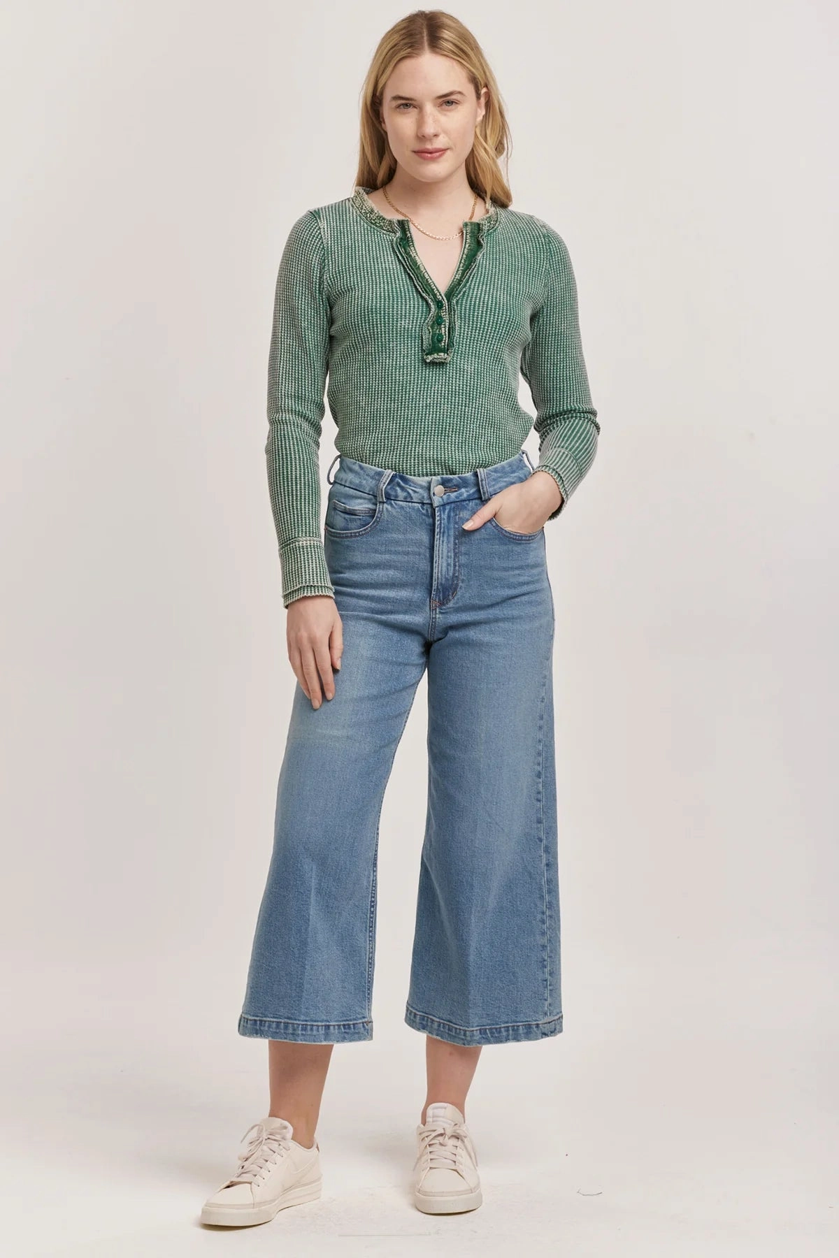 Dear John Audrey Super High Rise Cropped Jean | Haleyville Casual Days
