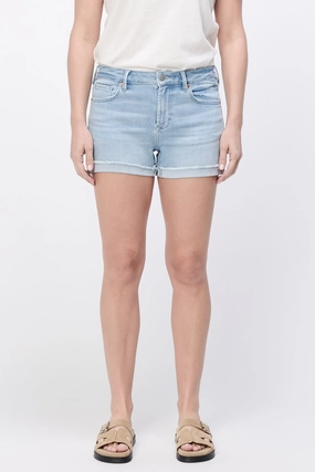 Flexible Material Easy Movement Fit Dear John Ava Cuff Mid Low Rise Rolled Hem