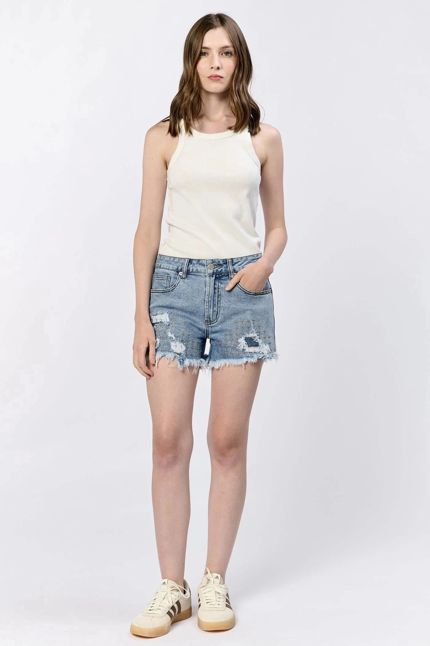 barbecue outfit Odor Resistant Finish Dear John Carrie Denim Short