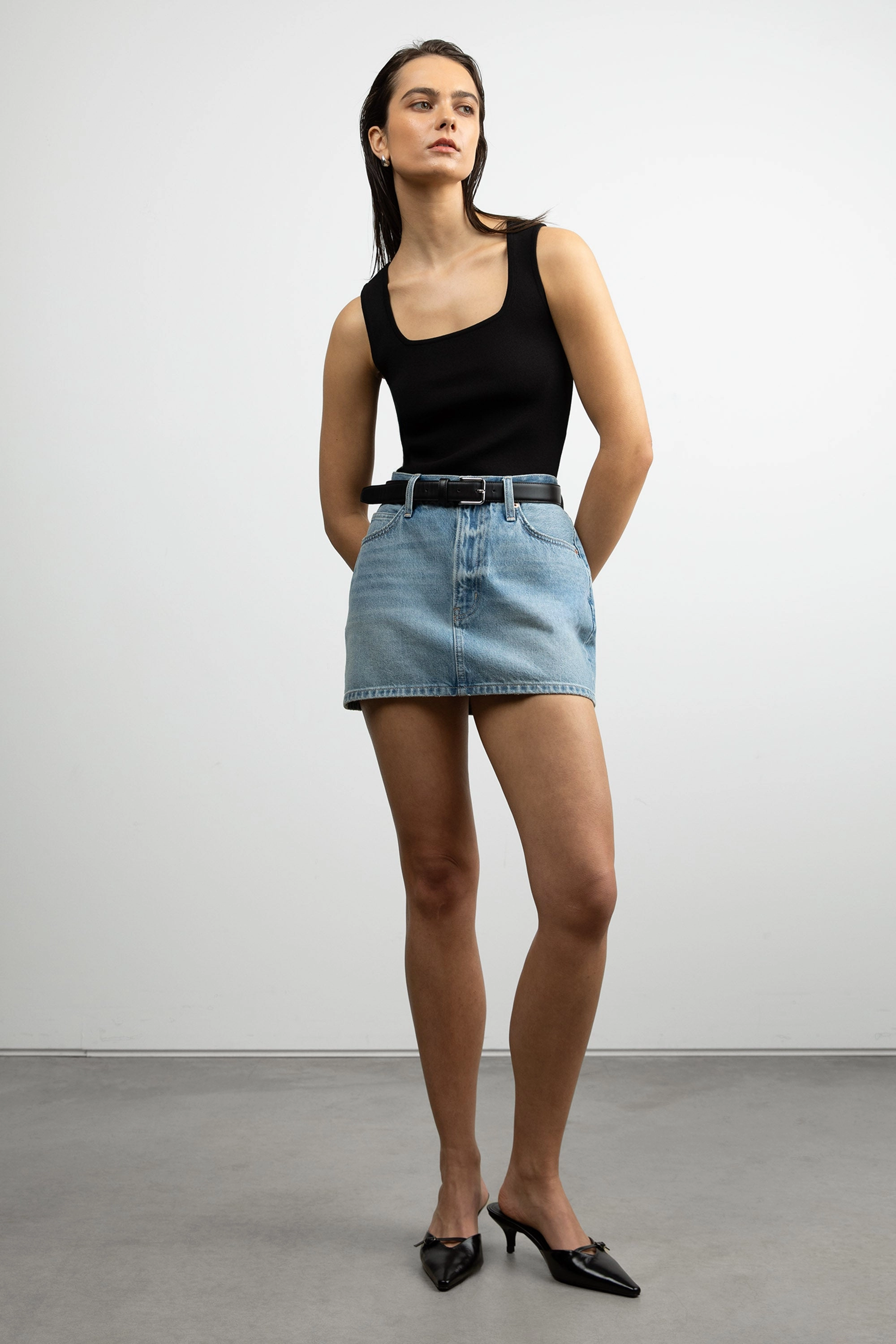 Spring Must Have DENIM MINI SKIRT