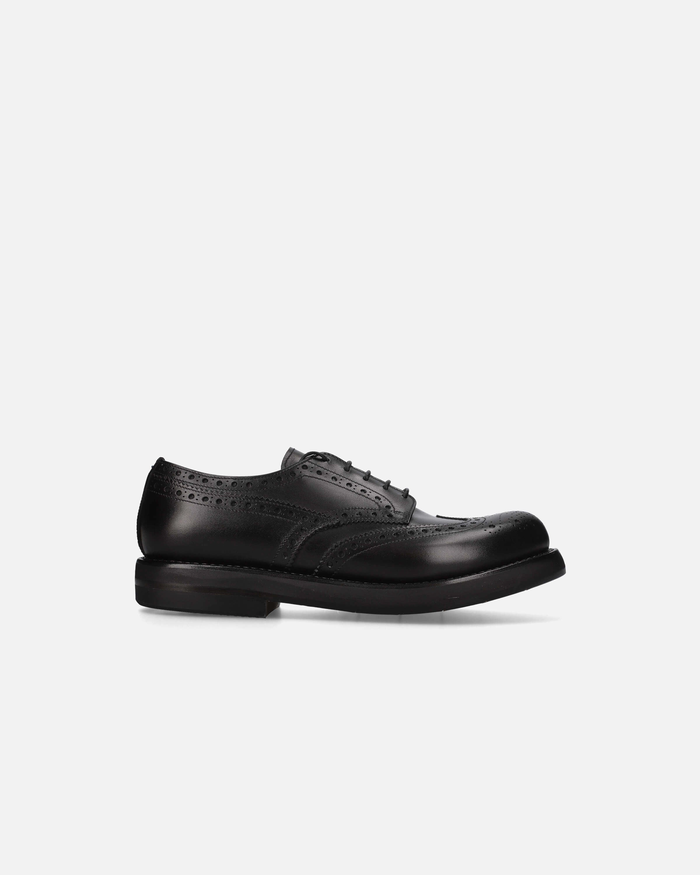 Quick Pair Flexible Use Derby 32203A Calfskin Box Nero Caidan