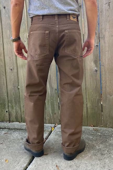Base Look Discontinued Sizes - Canvas Utility Work Pant - Timber Brown