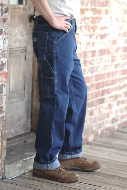 Discontinued Sizes - Carpenter Jean - Dark Stonewash Sporty Look