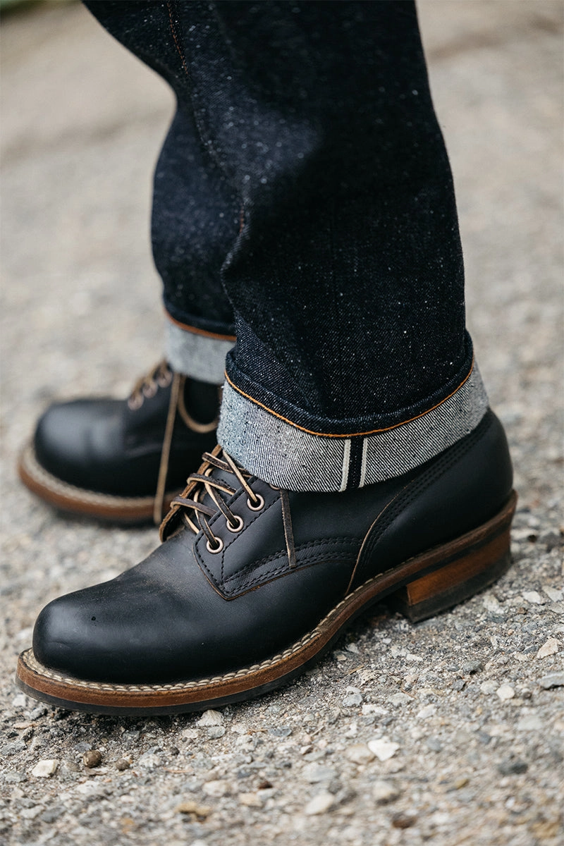 Acid Wash Effect The Hammer Straight Old Nep Indigo - Raw 13.5oz Selvedge