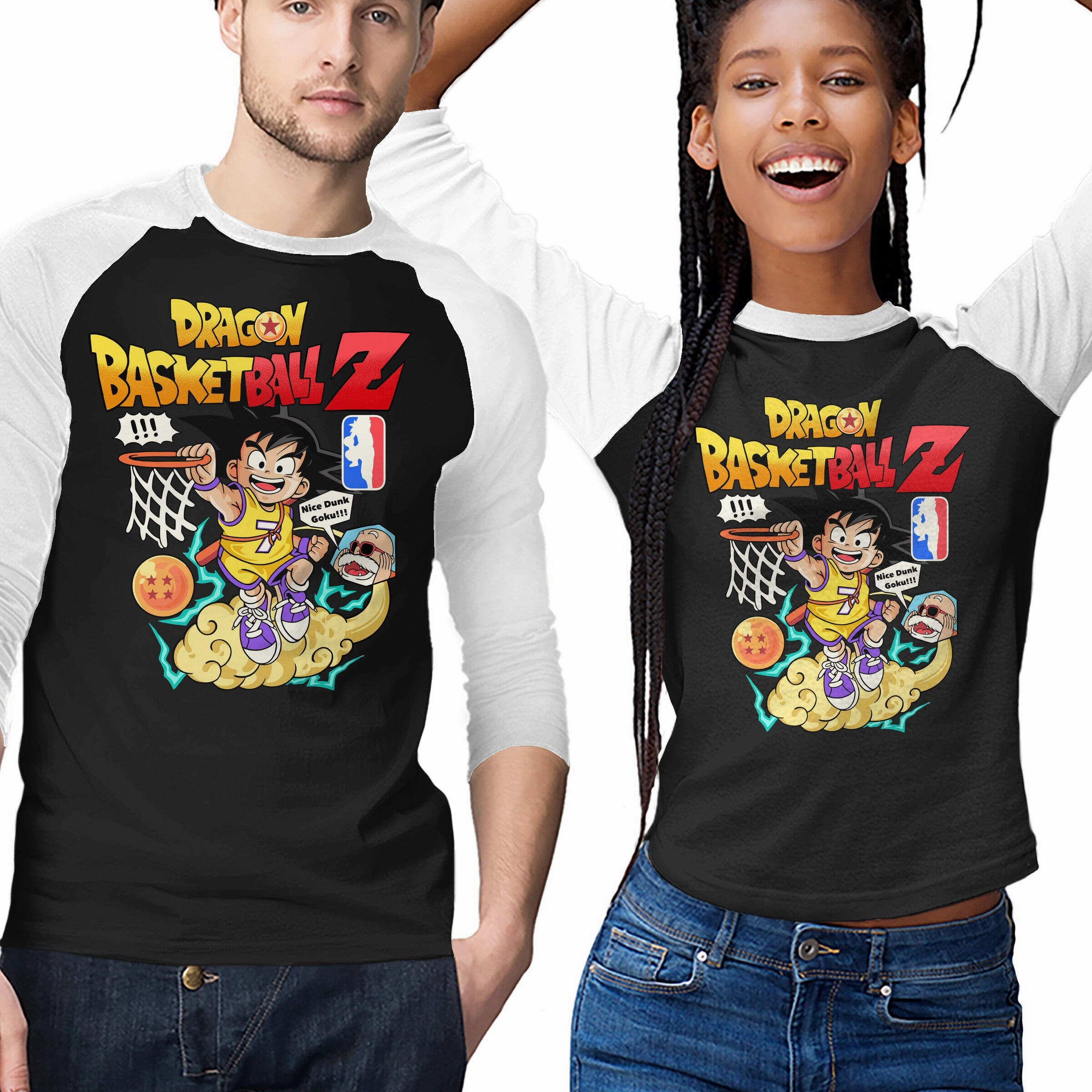 Fashion Top Midweight Knit Dragon Ball Basketball