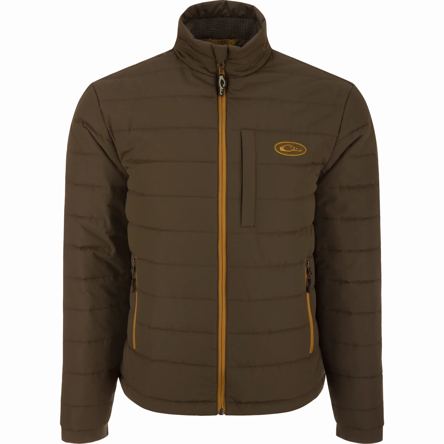 Drake MST Synthetic Down Pack Jacket HiddenPockets Zipper Guard Weatherproofing