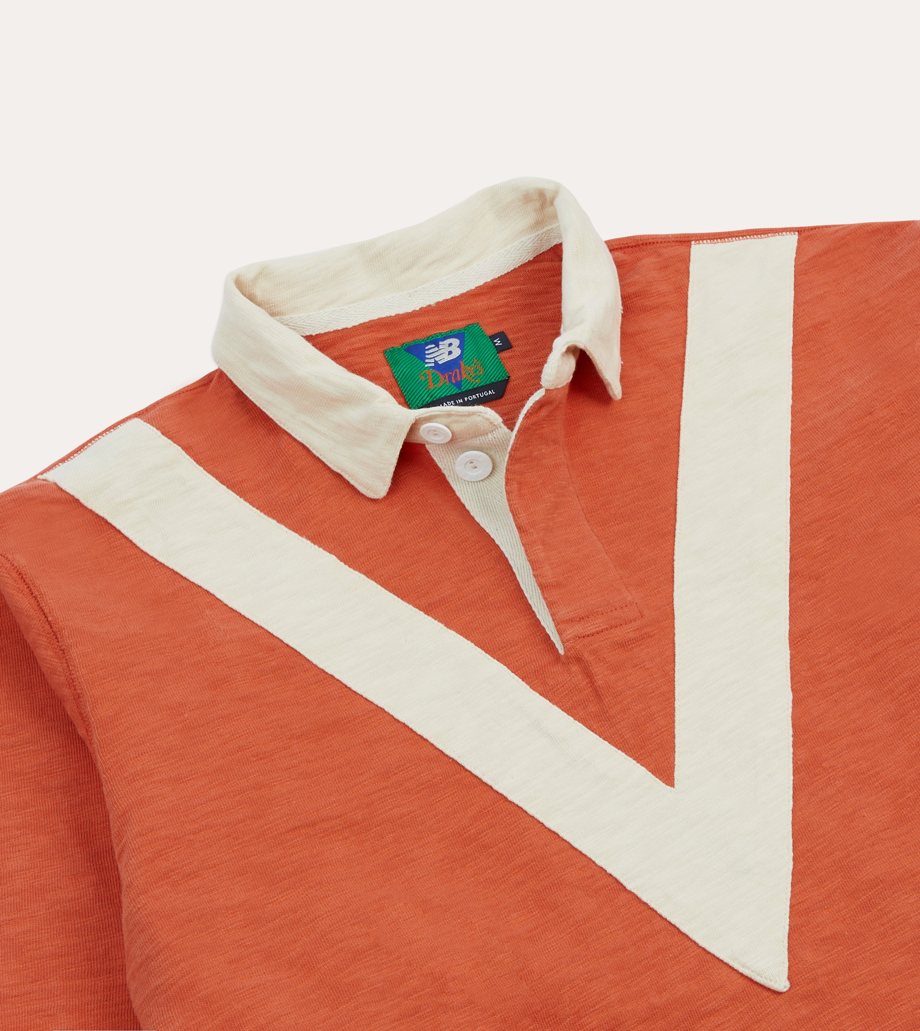 Multi Pocket Design Drake??s and New Balance '77 Flam?? Rugby Shirt