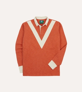 Coastal Vibes Drake??s and New Balance '77 Flam?? Rugby Shirt