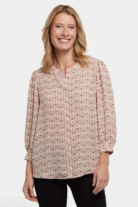 Bonnie Blouse - Gare de Lyon Thermoregulating Fabric