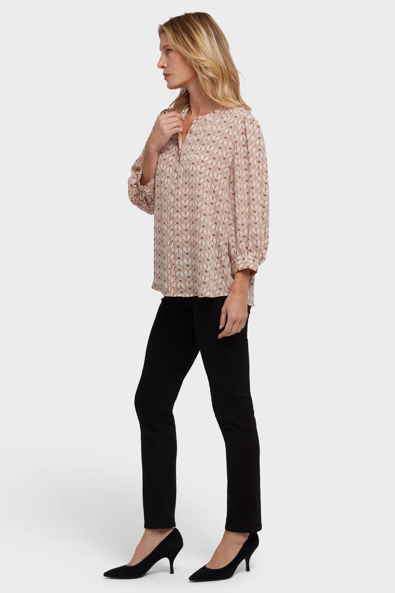 Bonnie Blouse - Gare de Lyon Smooth Seam Finish