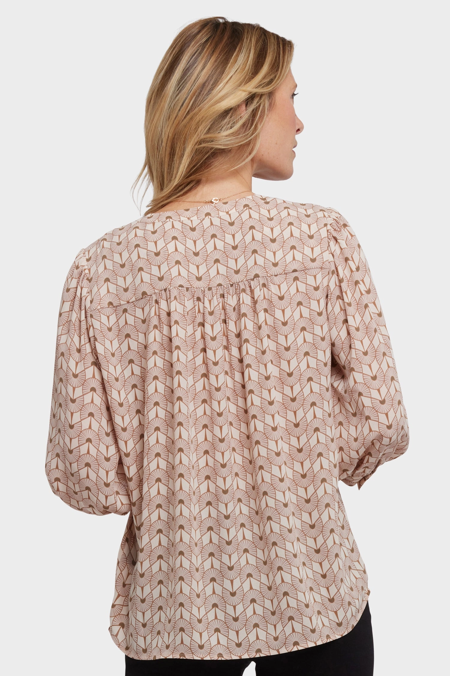 Bonnie Blouse - Gare de Lyon Perfect Wear Textured Finish