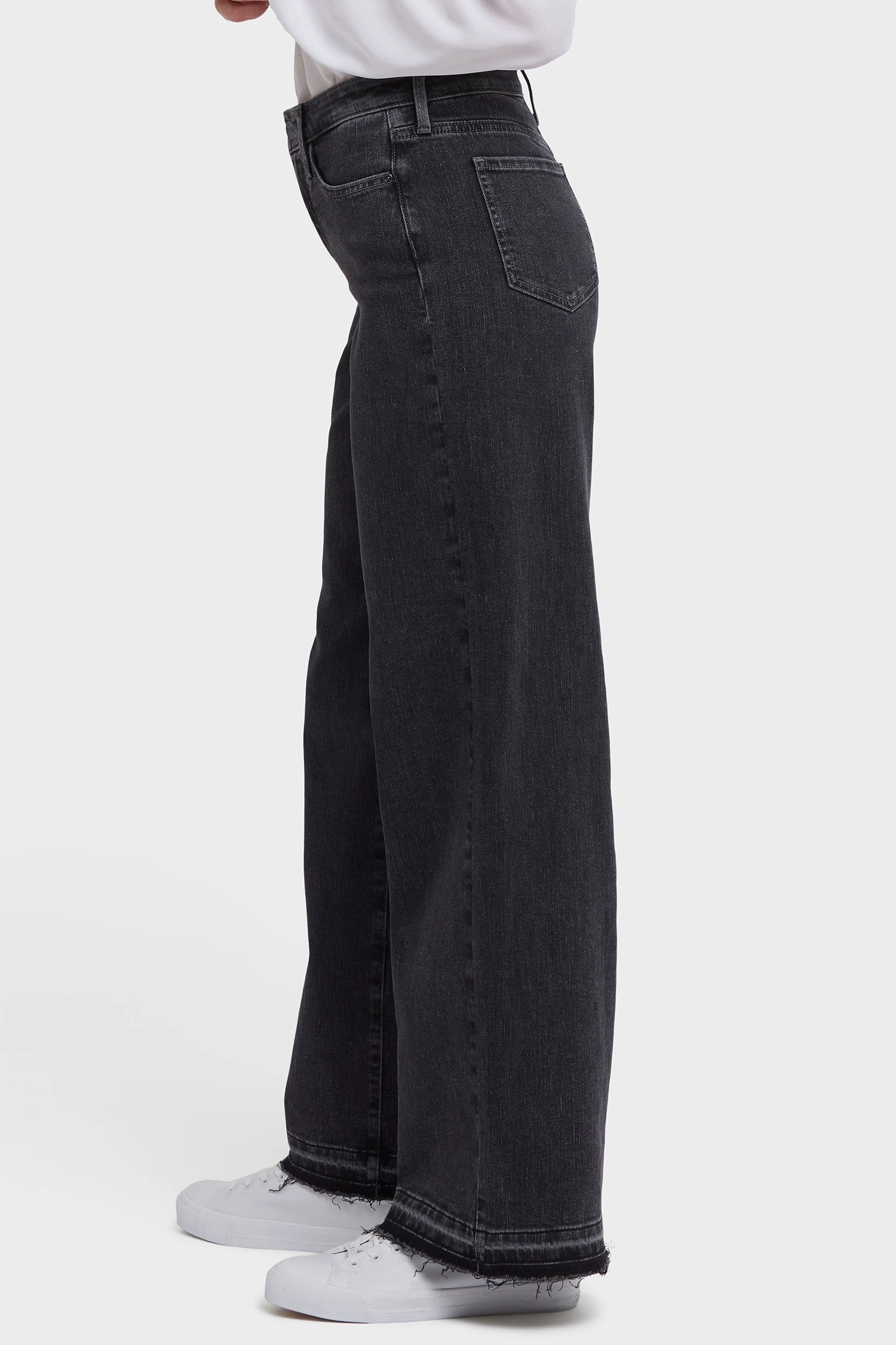 Teresa Wide Leg Jeans - Slate Stone Eco Friendly Dye Process