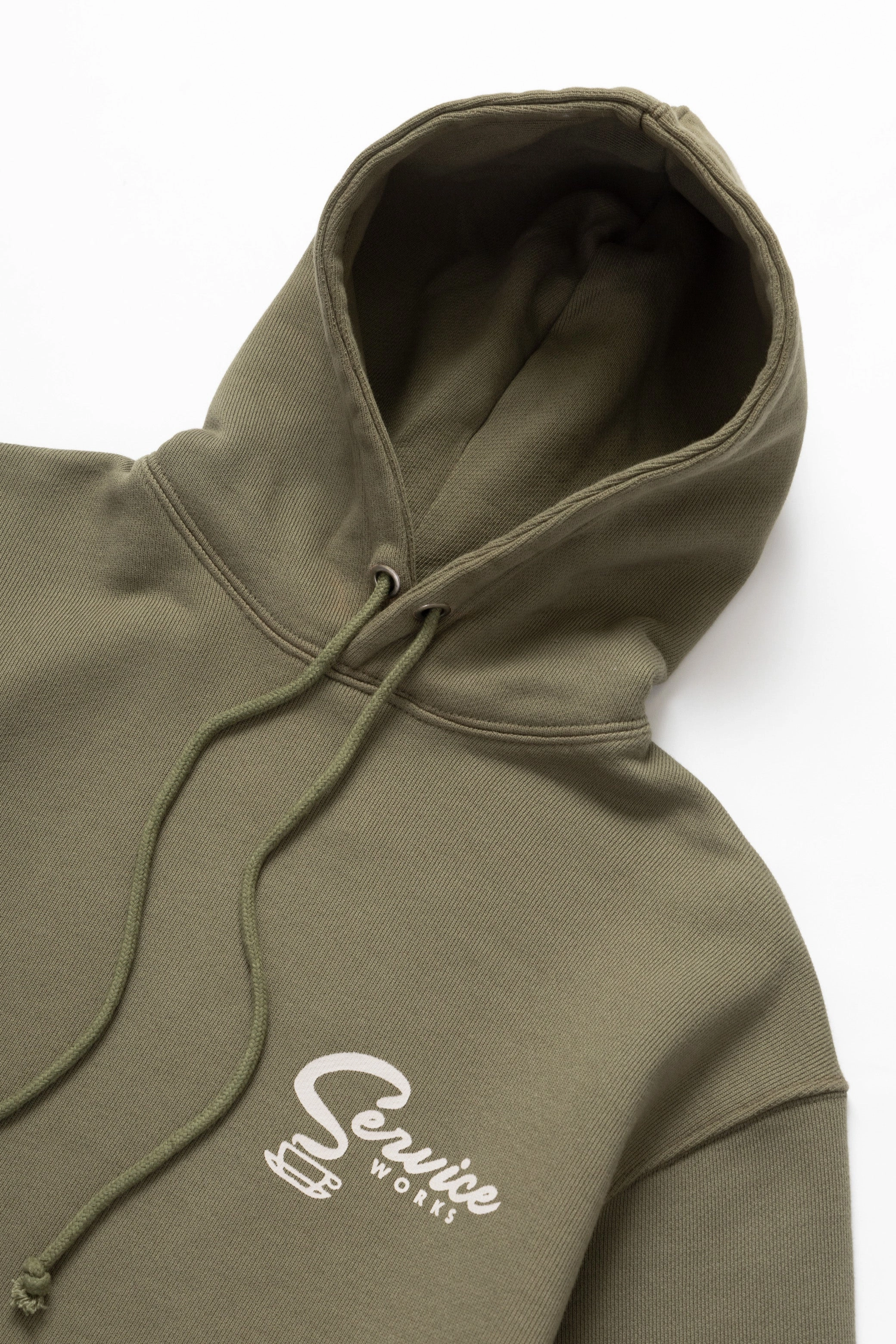 Service Works - Espresso Hoodie - Olive Anti Snag Threadwork