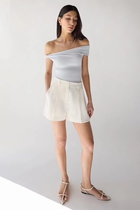 3" TAILORED SUITING SHORT Fastening Closure