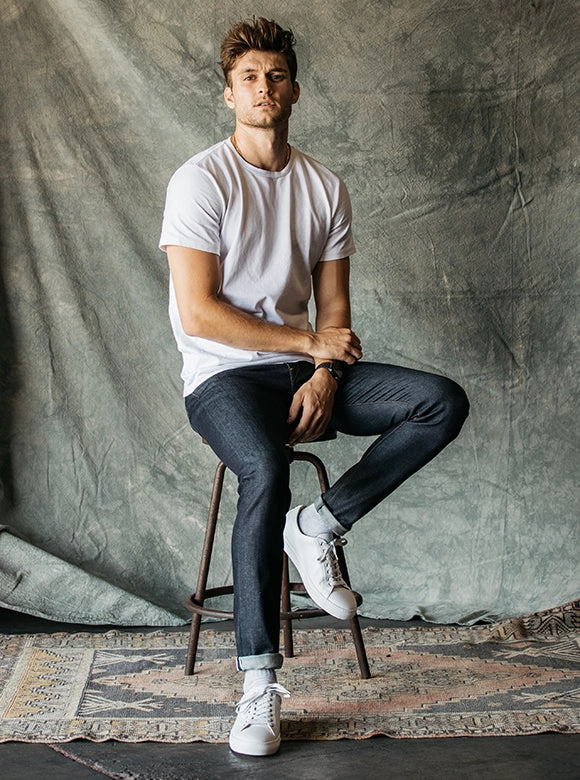 Eco Friendly Night Out The Needle Skinny - Indigo Raw 10.5oz Selvedge