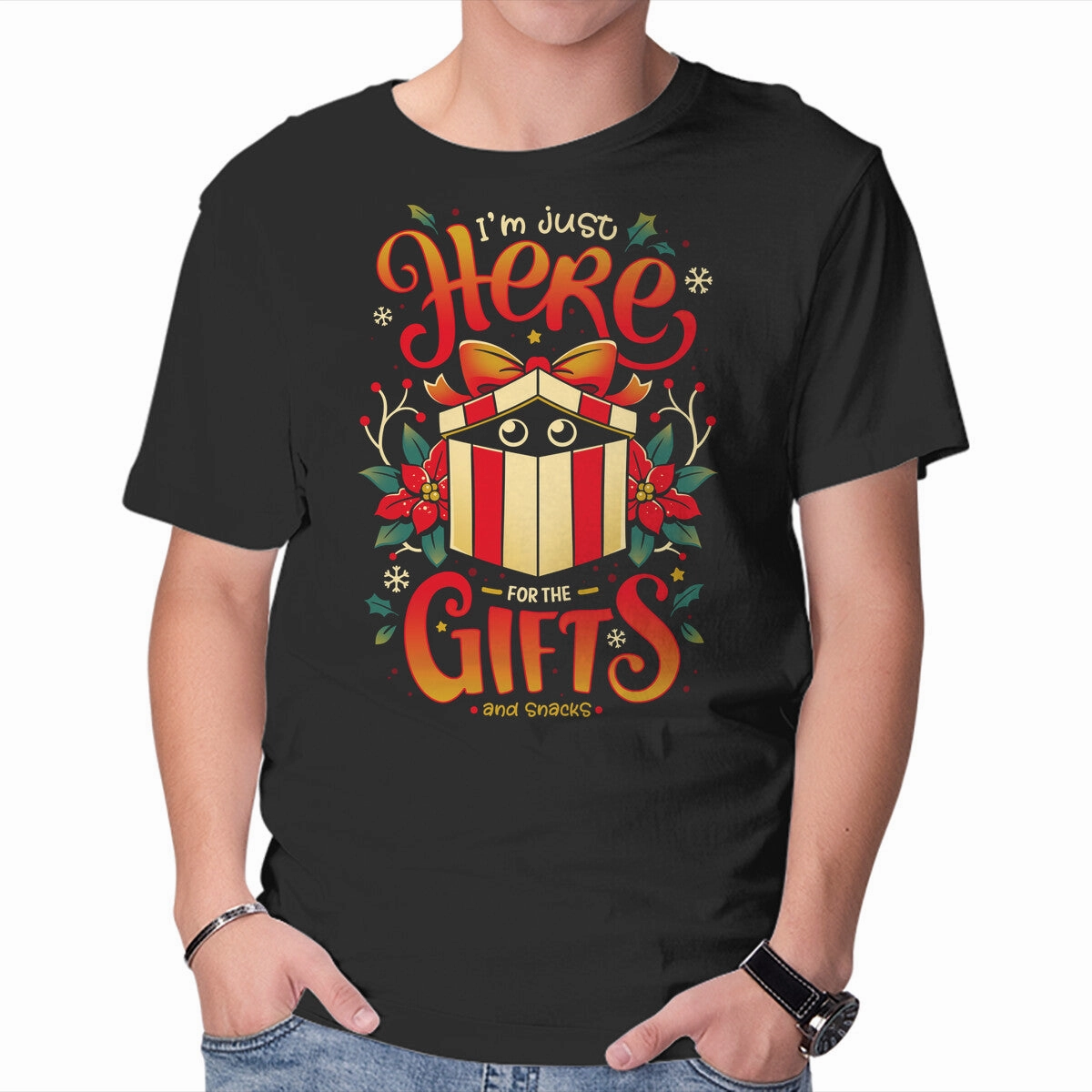 Relaxed Everyday Wear Unisex Sneaky Christmas Thief