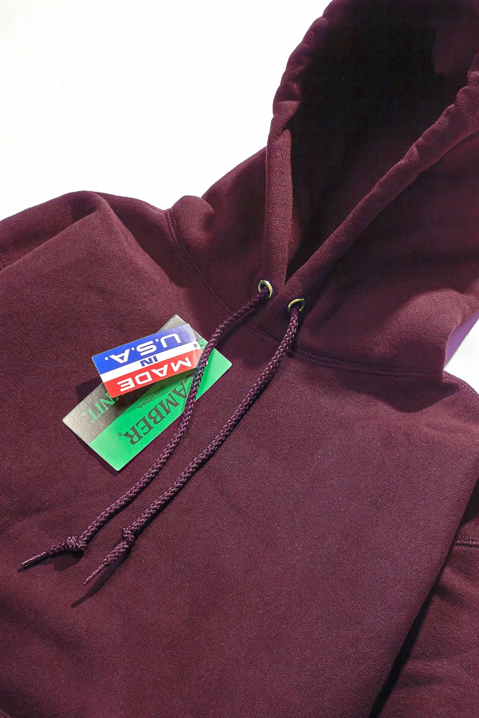 Fashion staples Relaxed Comfort Fit Camber USA - 232 12oz Pullover Hoodie - Burgundy