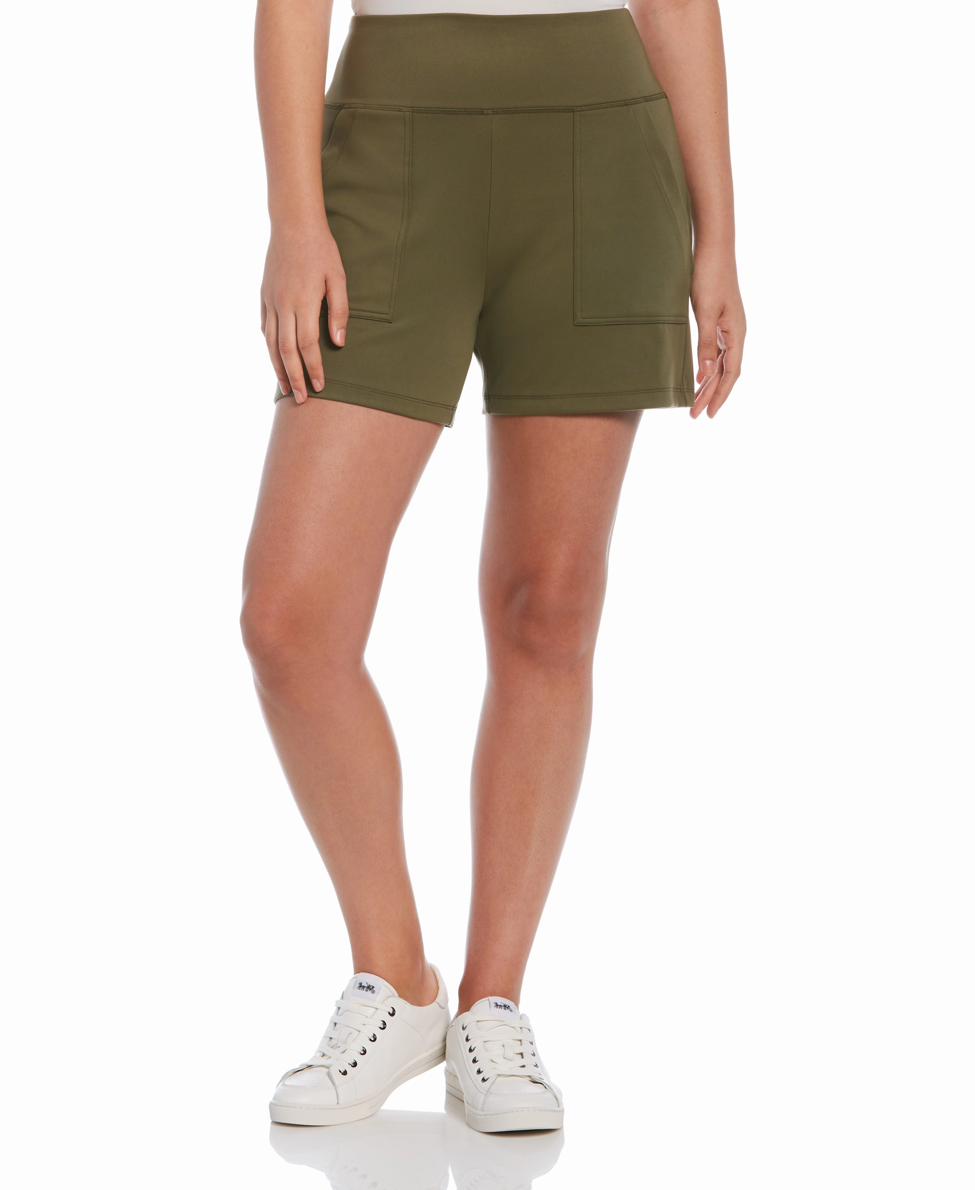 Silky Super Stretch Short Anti Pilling Finish Layered Comfort