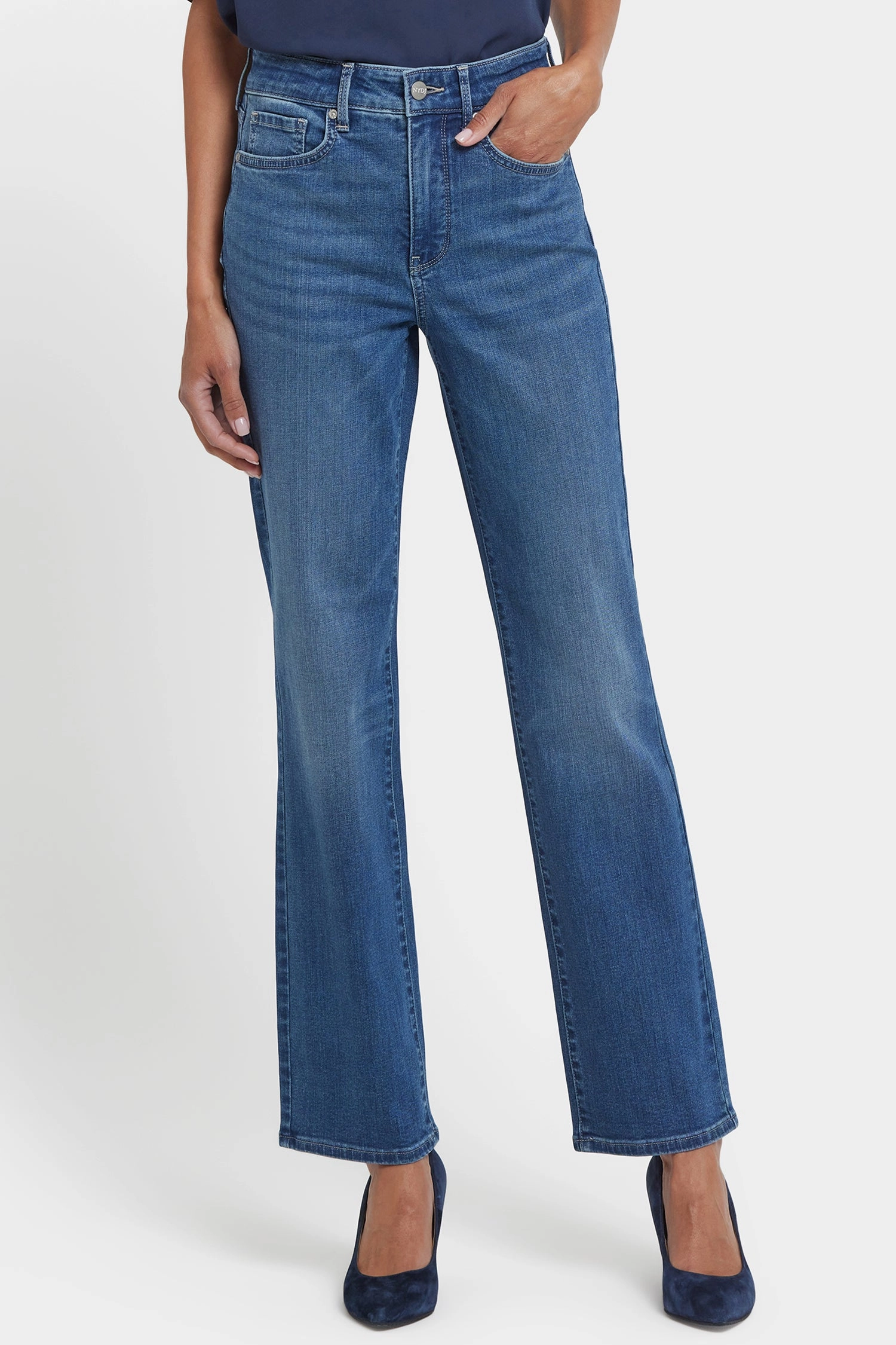 Marilyn Straight Jeans In Tall - Lake Notre-Dame Everyday Loose