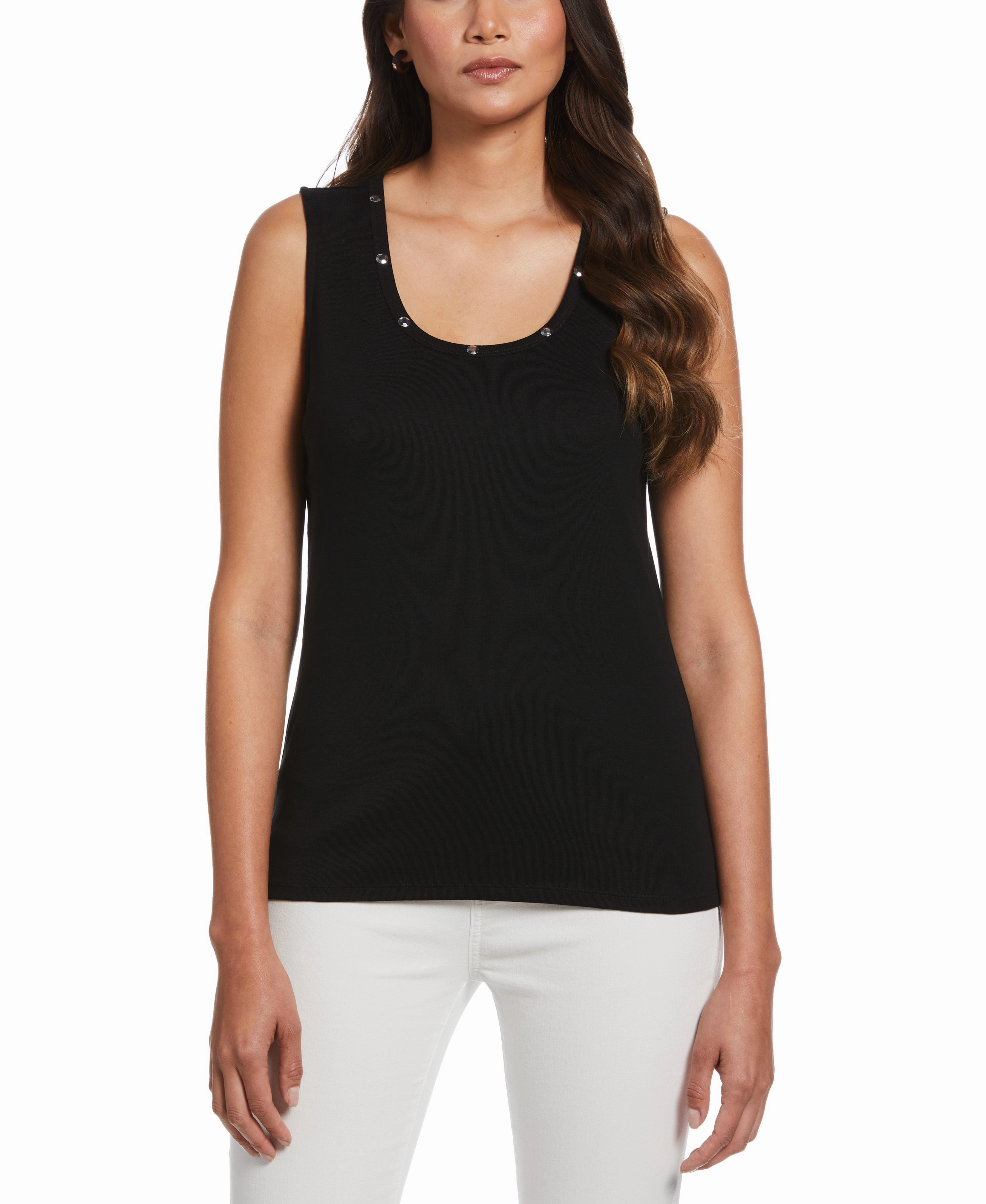 Cozy Design Wear Tank Top with Hardware