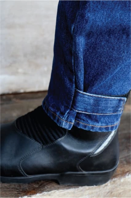 Balanced Fit Discontinued Sizes - Defender? Motorcycle Jean - Dark Stonewash