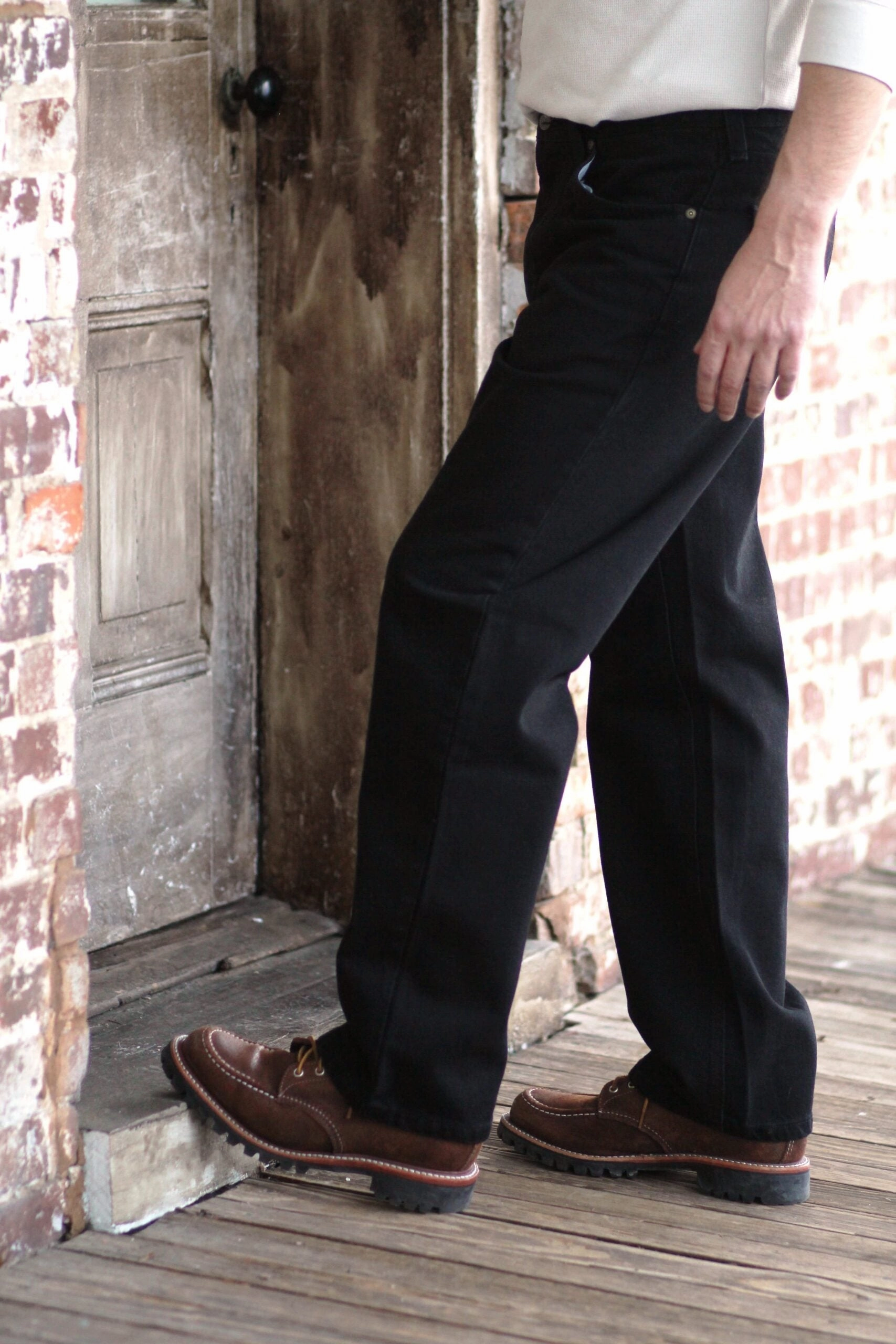 Sharp Vibe Couple Look Smooth Discontinued Sizes - Easy Fit Black