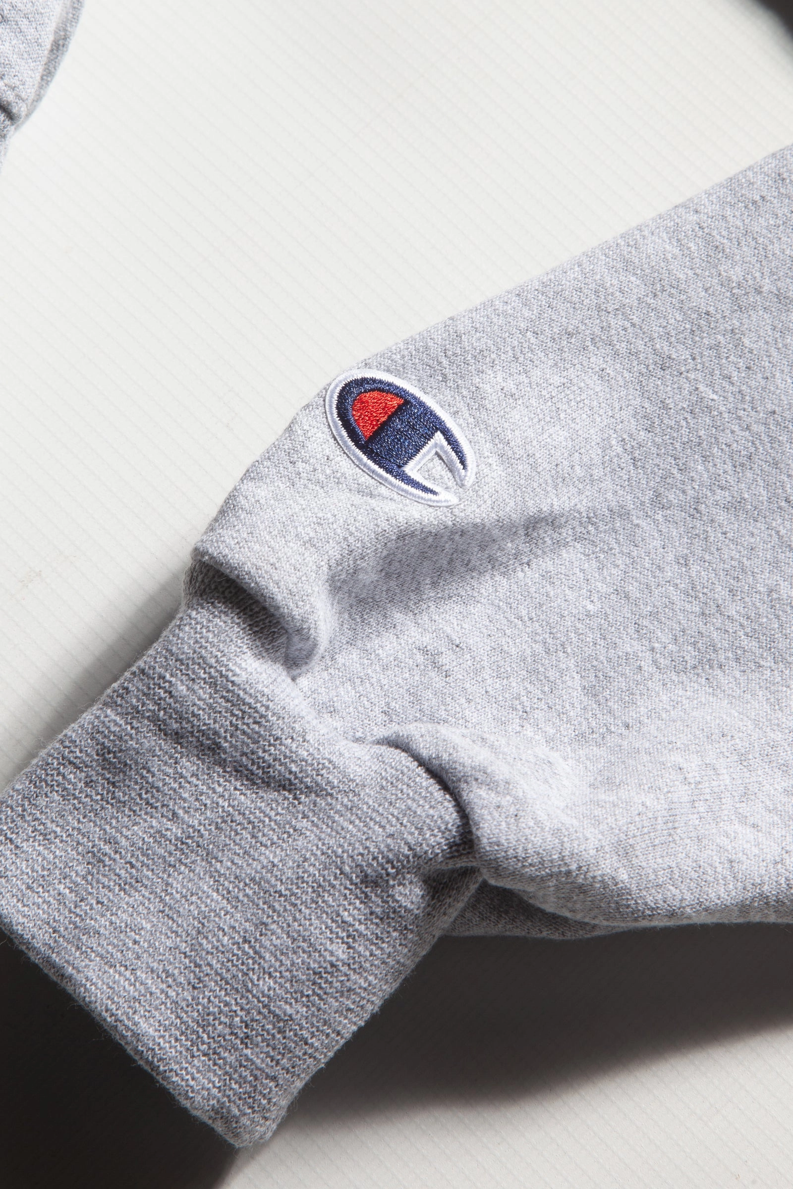 V neck Service Works - Chase Hoodie - Heather Grey