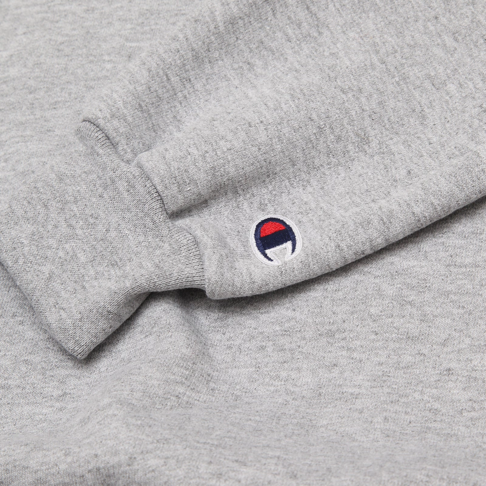 Champion - 9oz Crewneck - Heather Grey Comfy Knit Look