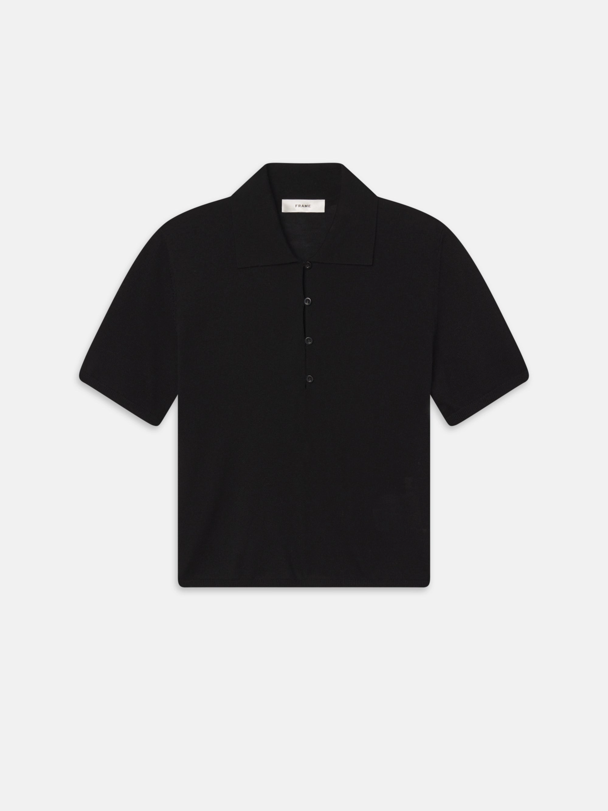 Roomy Pockets Perfectly Warm The Smart Polo -- Black