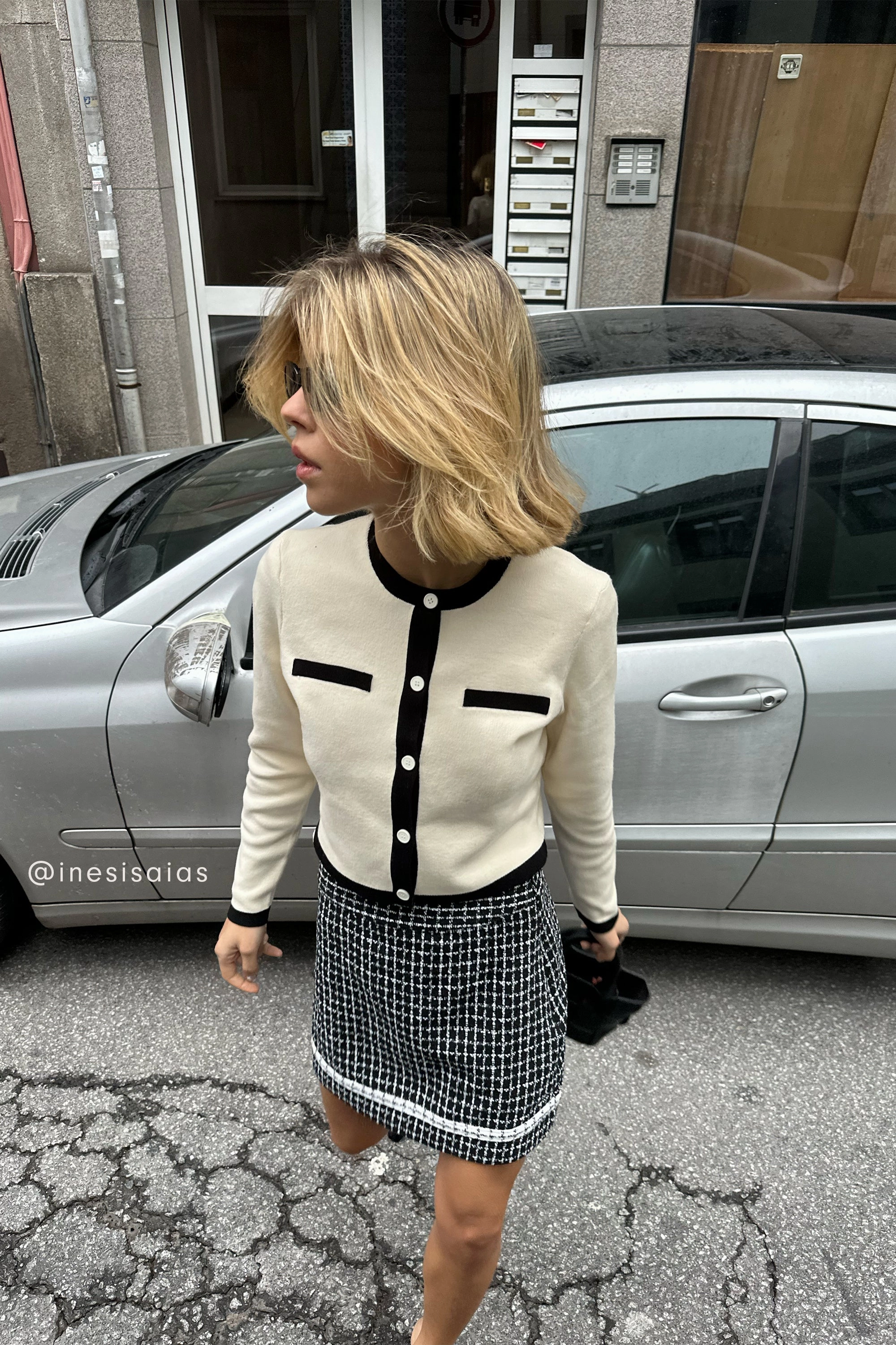 TWEED MINI SKIRT Easy Fit