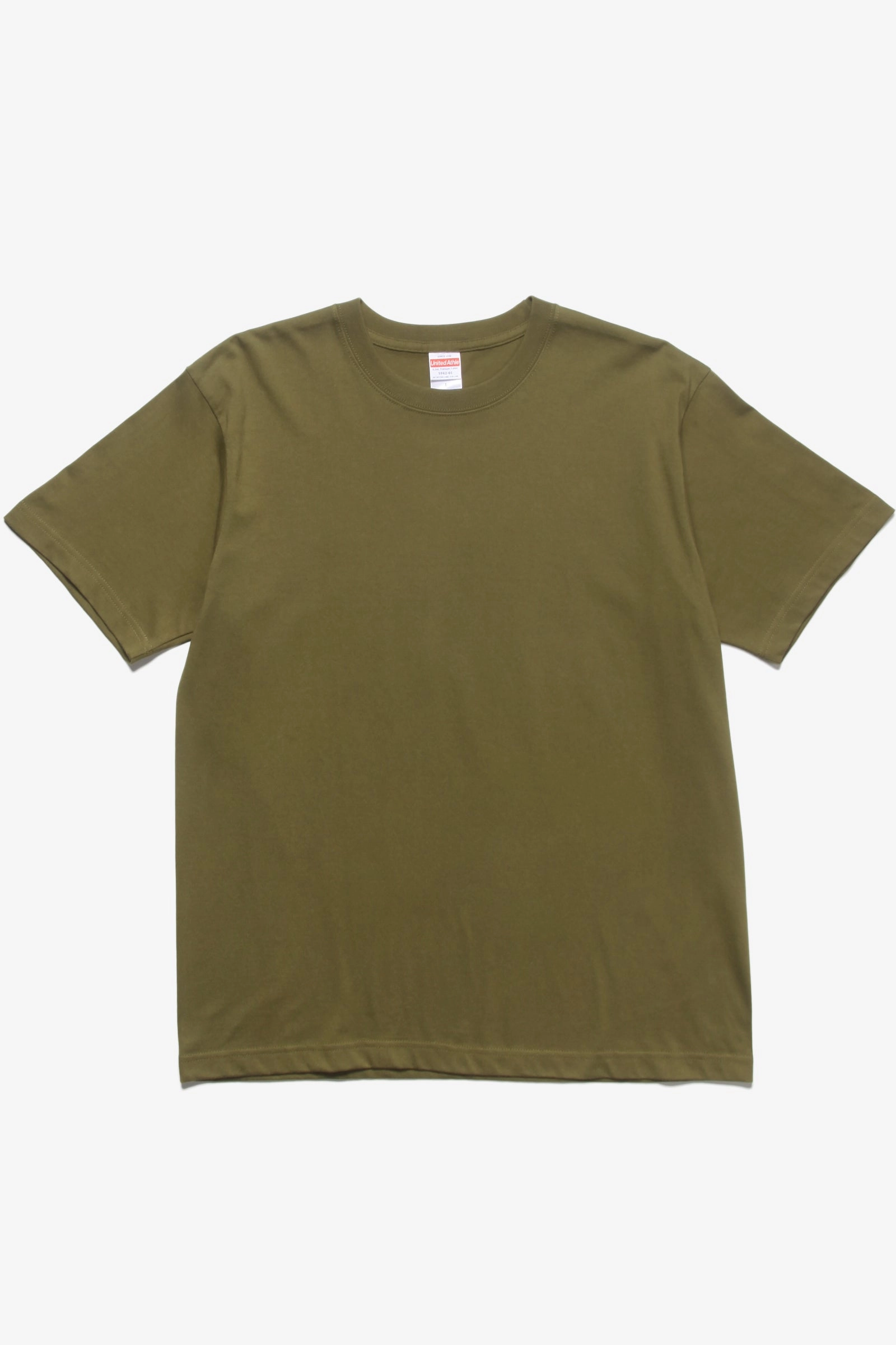 Light and Cozy United Athle - 5942 6.2oz Premium T-Shirt - Olive